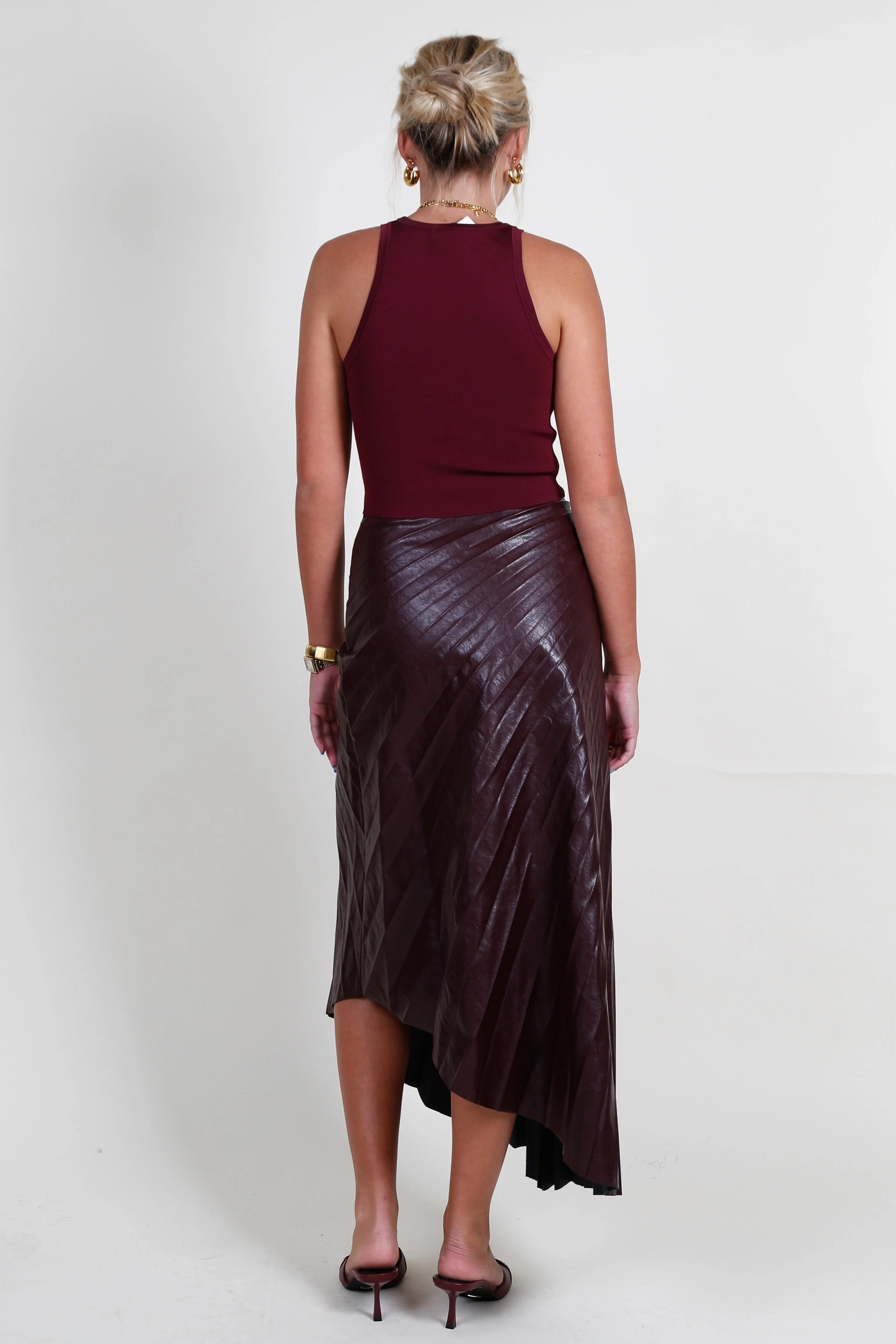 A.L.C. | Bailey Top - Mulberry - Image 3