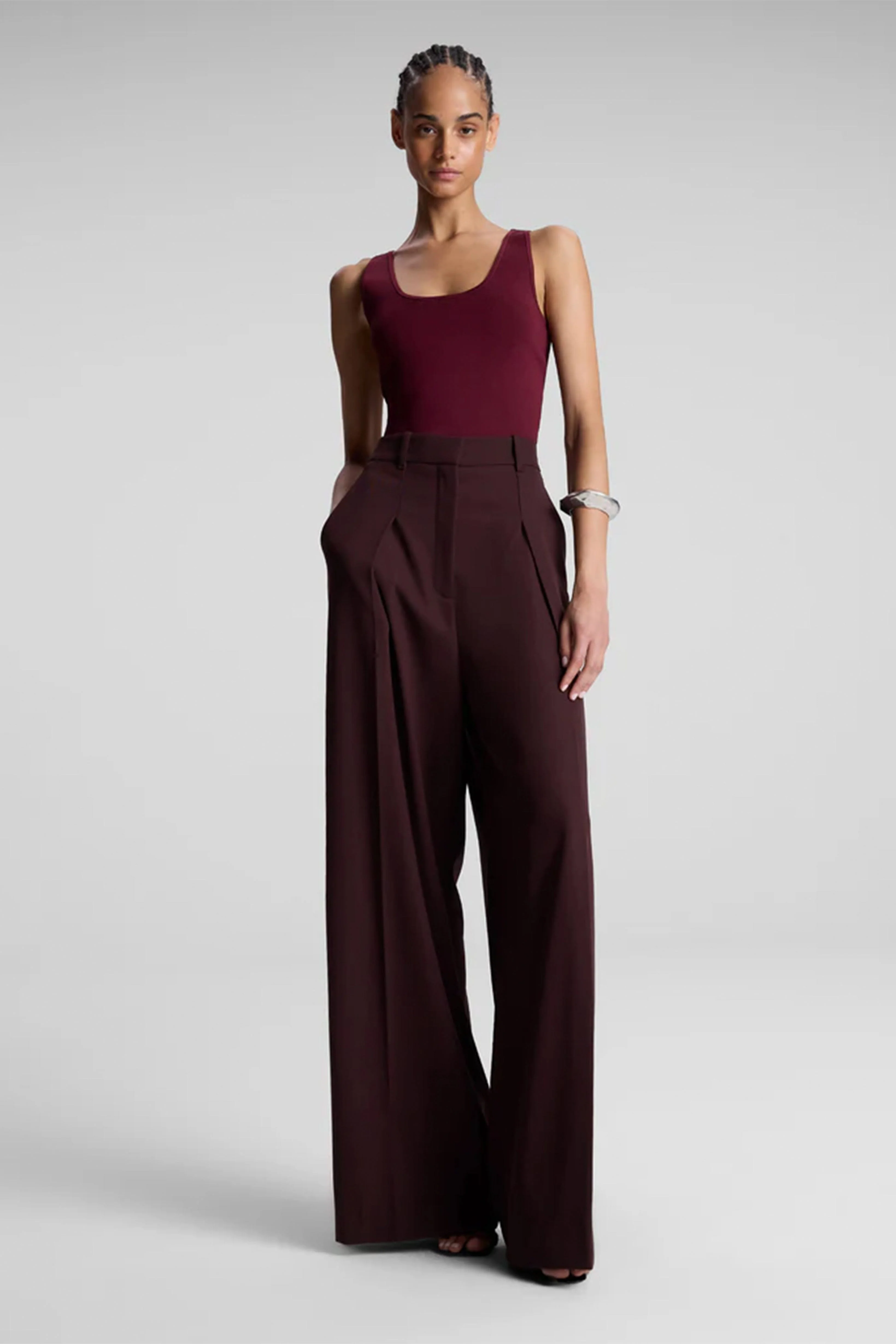 A.L.C. | Bailey Top - Mulberry - Image 4