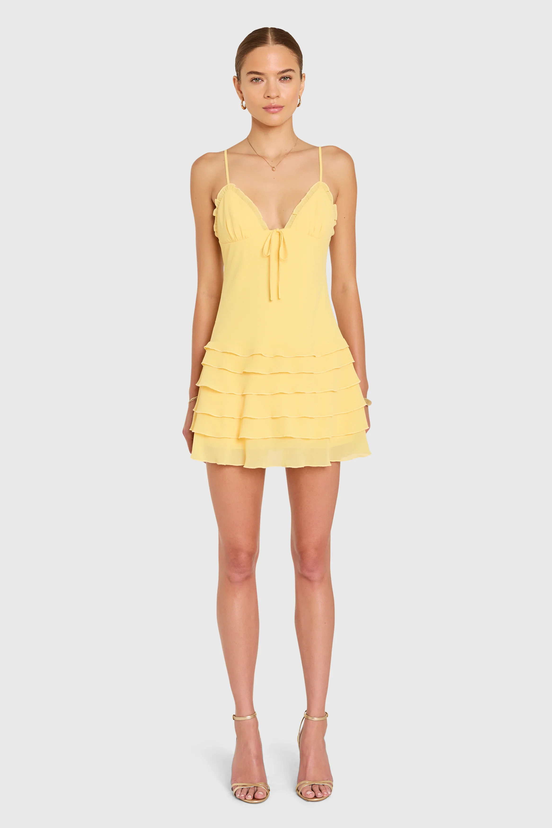 AMANDA UPRICHARD | Mirabelle Romper - Daffodil