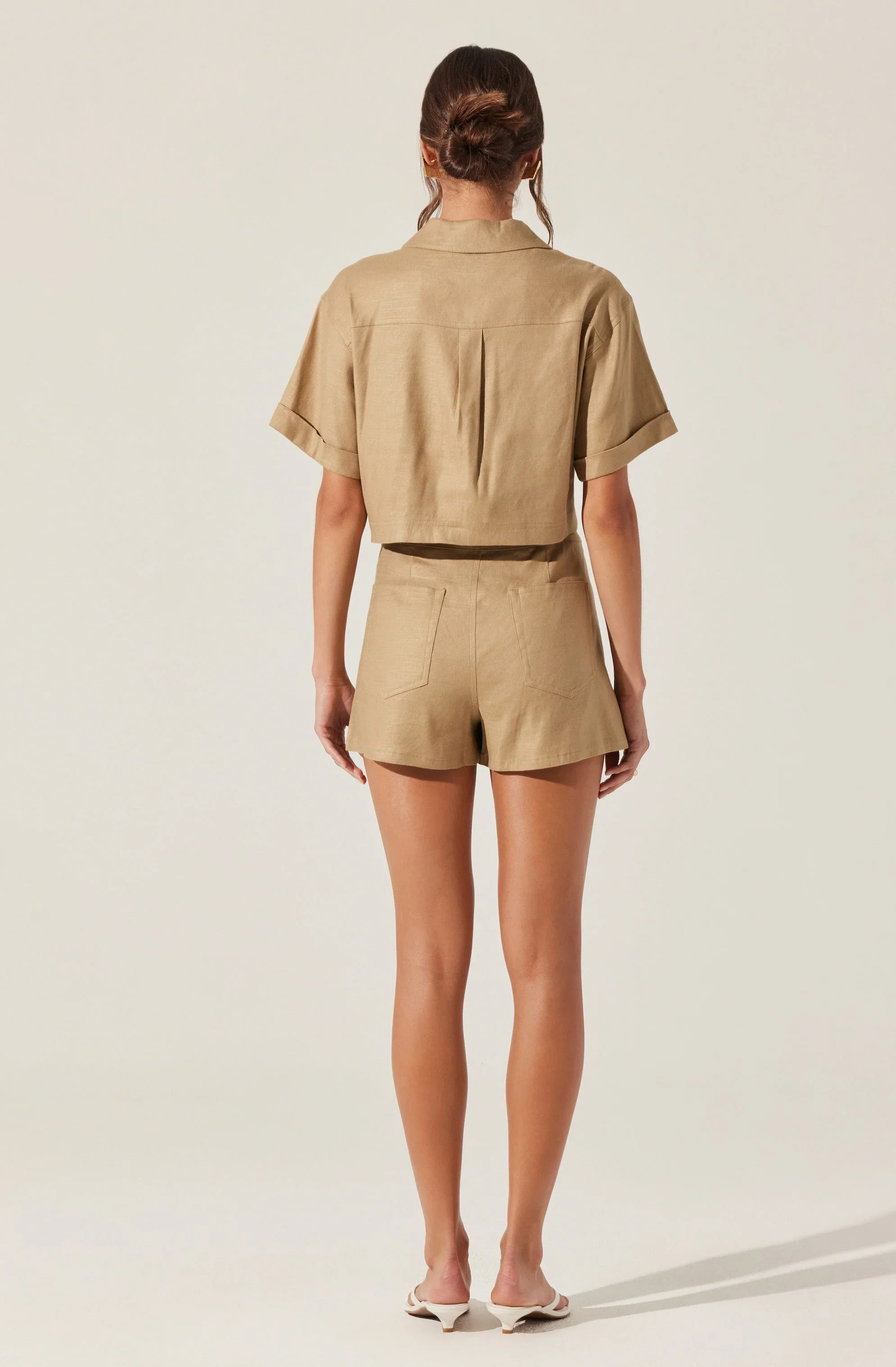 ASTR | Deborah Skort - khaki - Image 3