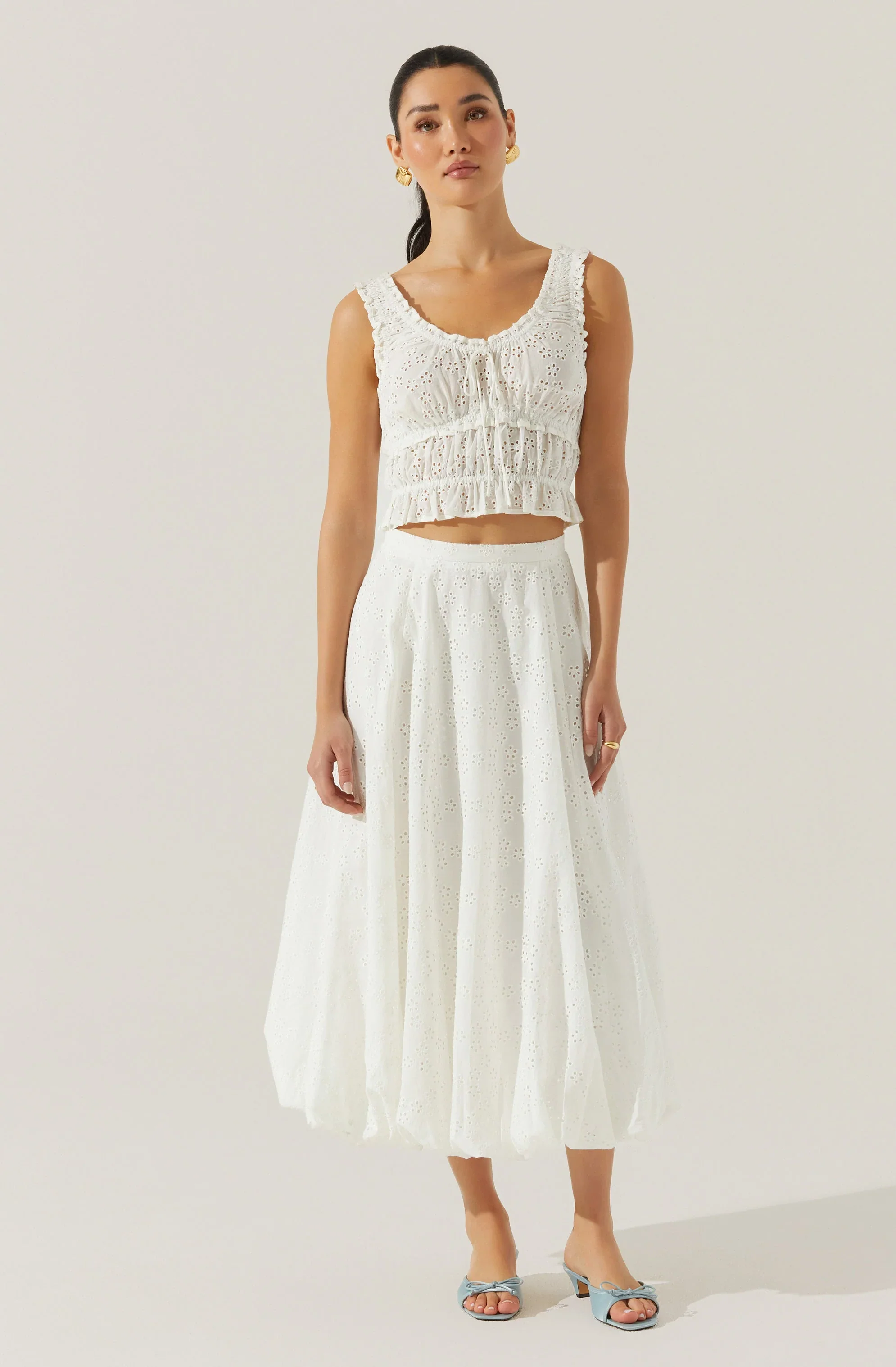 ASTR | Kissel Skirt - White