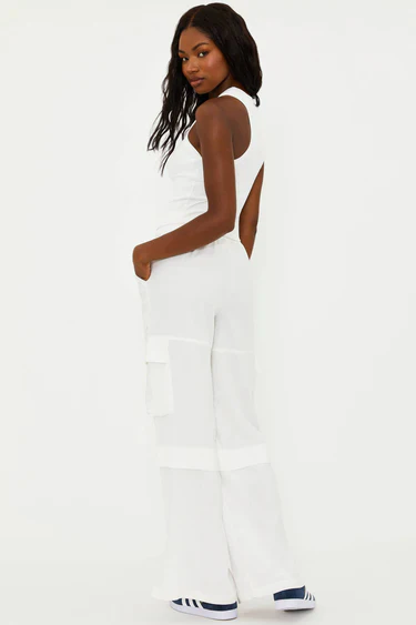 BEACH RIOT | Gianna Pant - White - Image 3