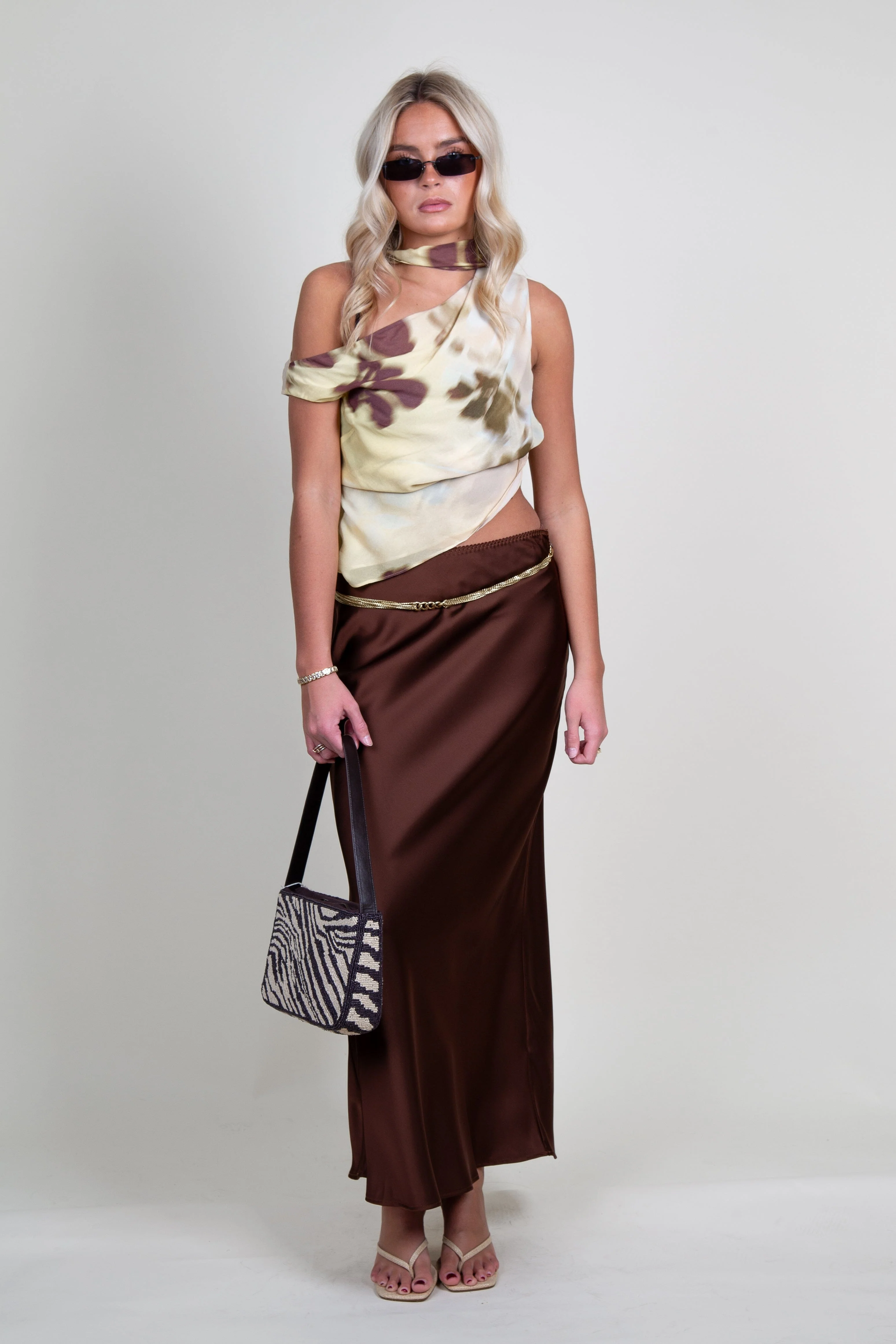 BEC + BRIDGE | Blaise Scarf Top - Palmera Floral