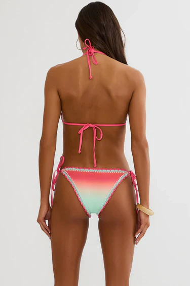 BEACH RIOT | Soleil Bottom - Guava Crochet - Image 2