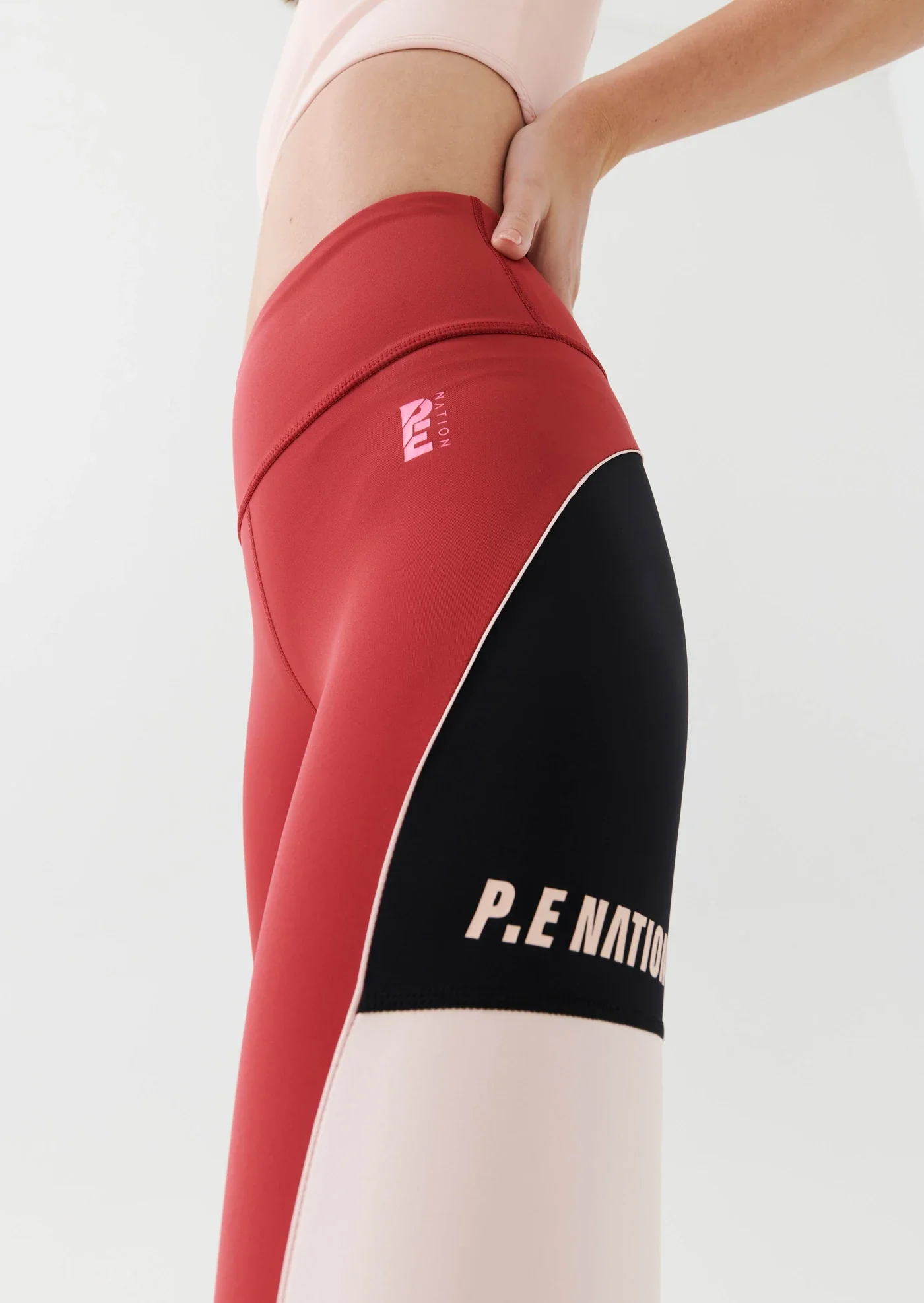 P.E NATION | Fluid Legging - Garnet - Image 3