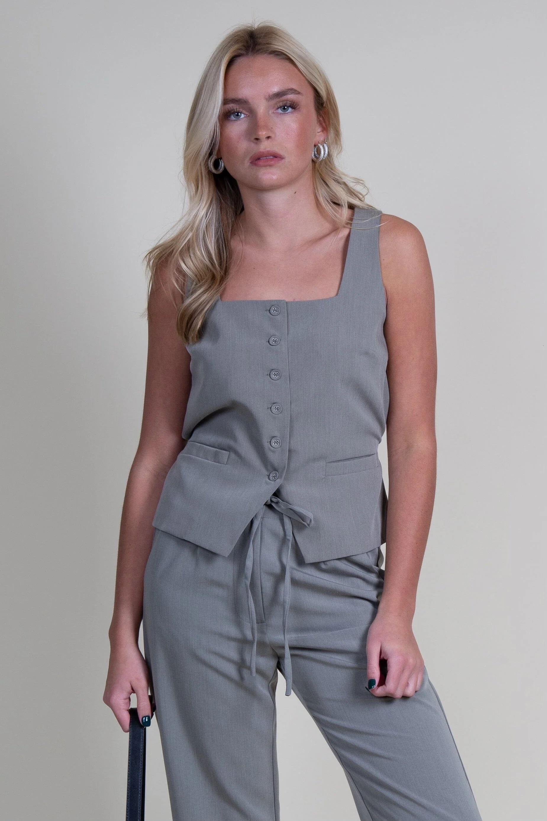 EN SAISON | Roan Vest - Lichen - Image 2