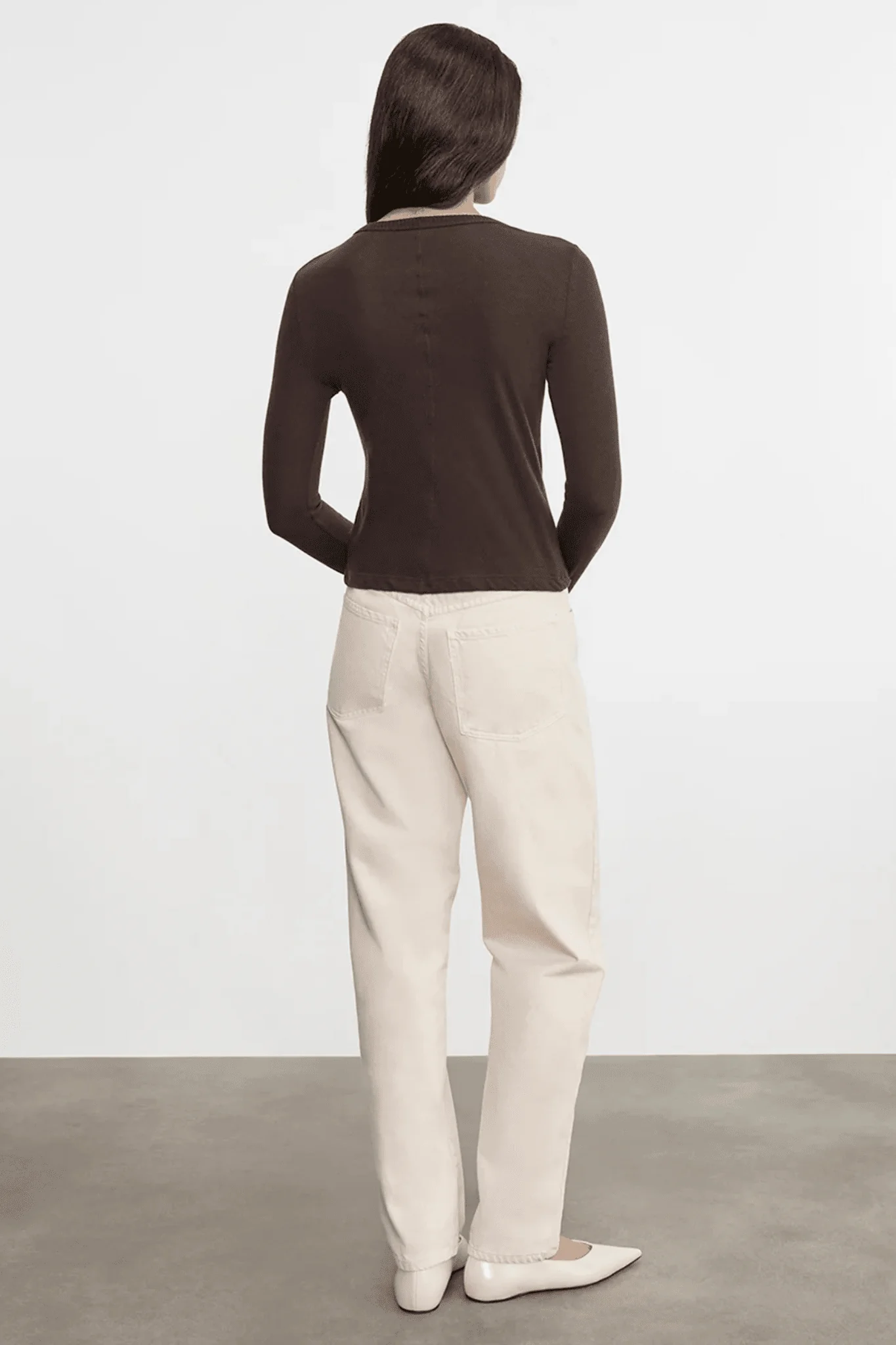 ENZA COSTA | Easy Jean - Beige - Image 3