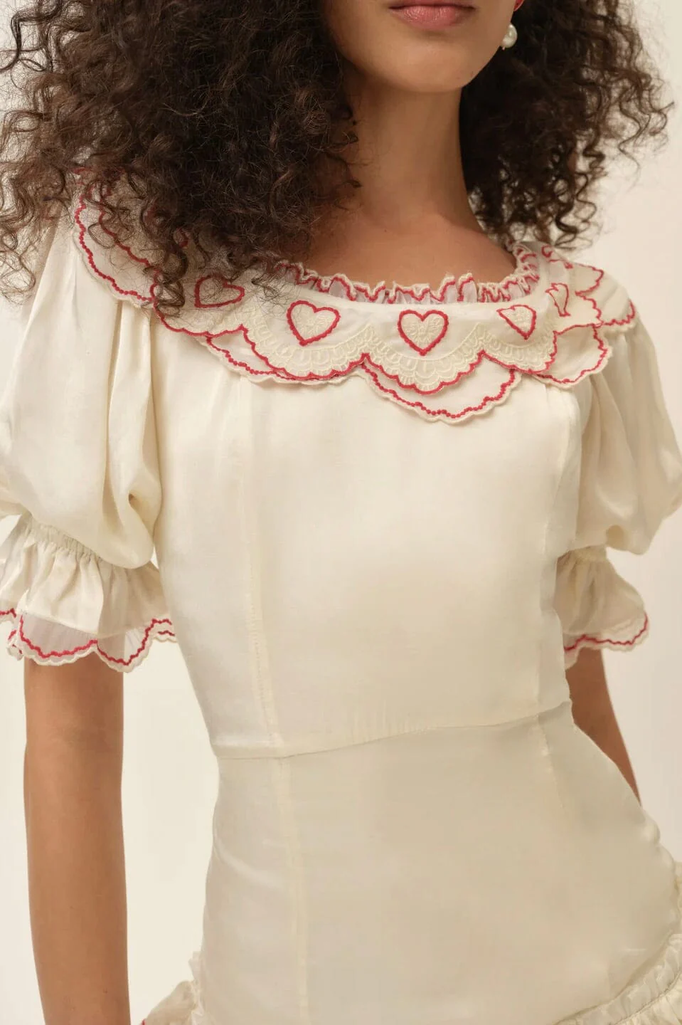 FOR LOVE & LEMONS | Amor Mini Dress - Cream - Image 4