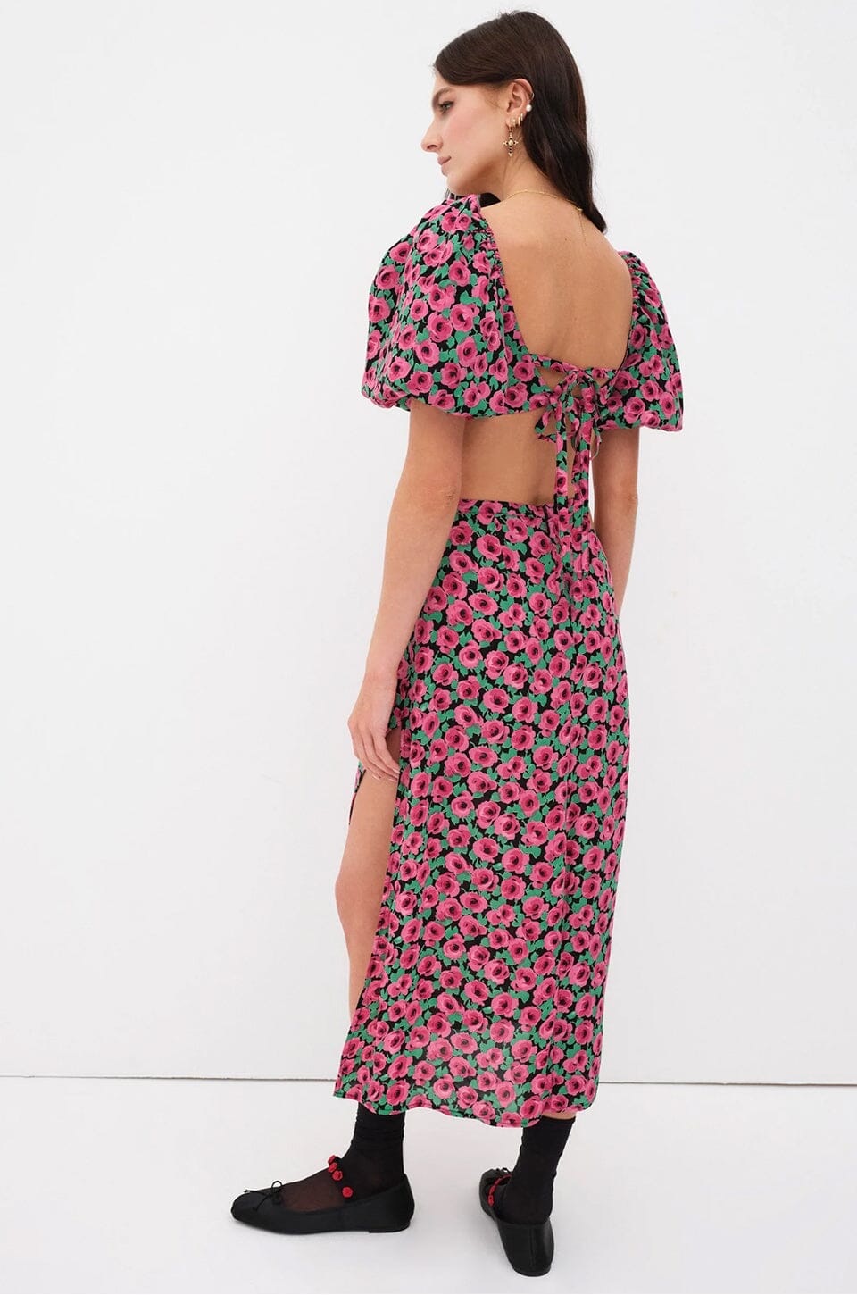 FOR LOVE & LEMONS | Dolcetto Crop Top - Red - Image 3