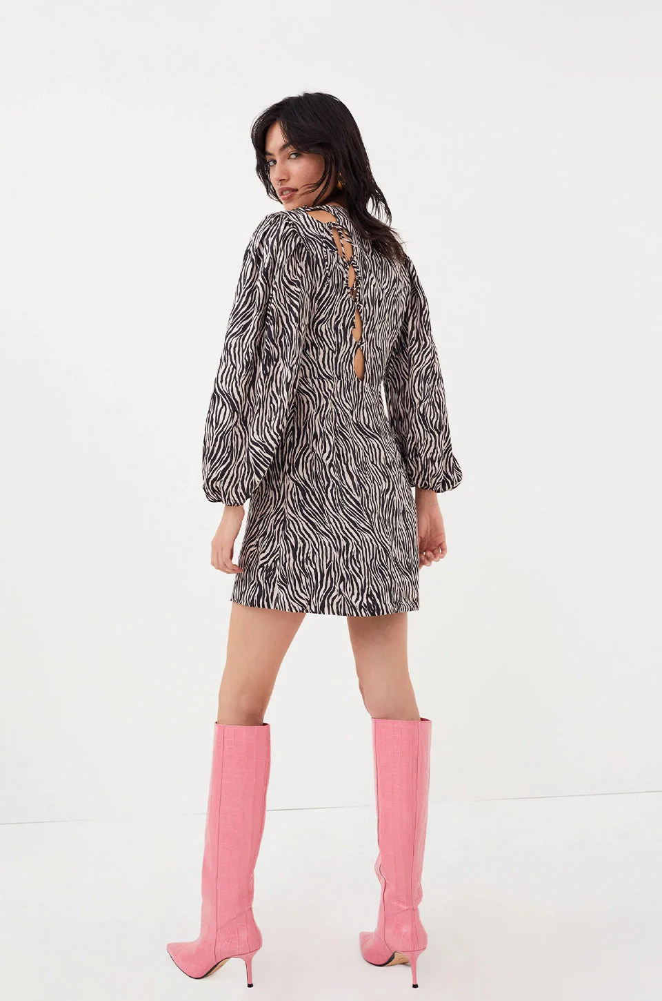 FOR LOVE & LEMONS | Rosita Mini Dress - Black - Image 4