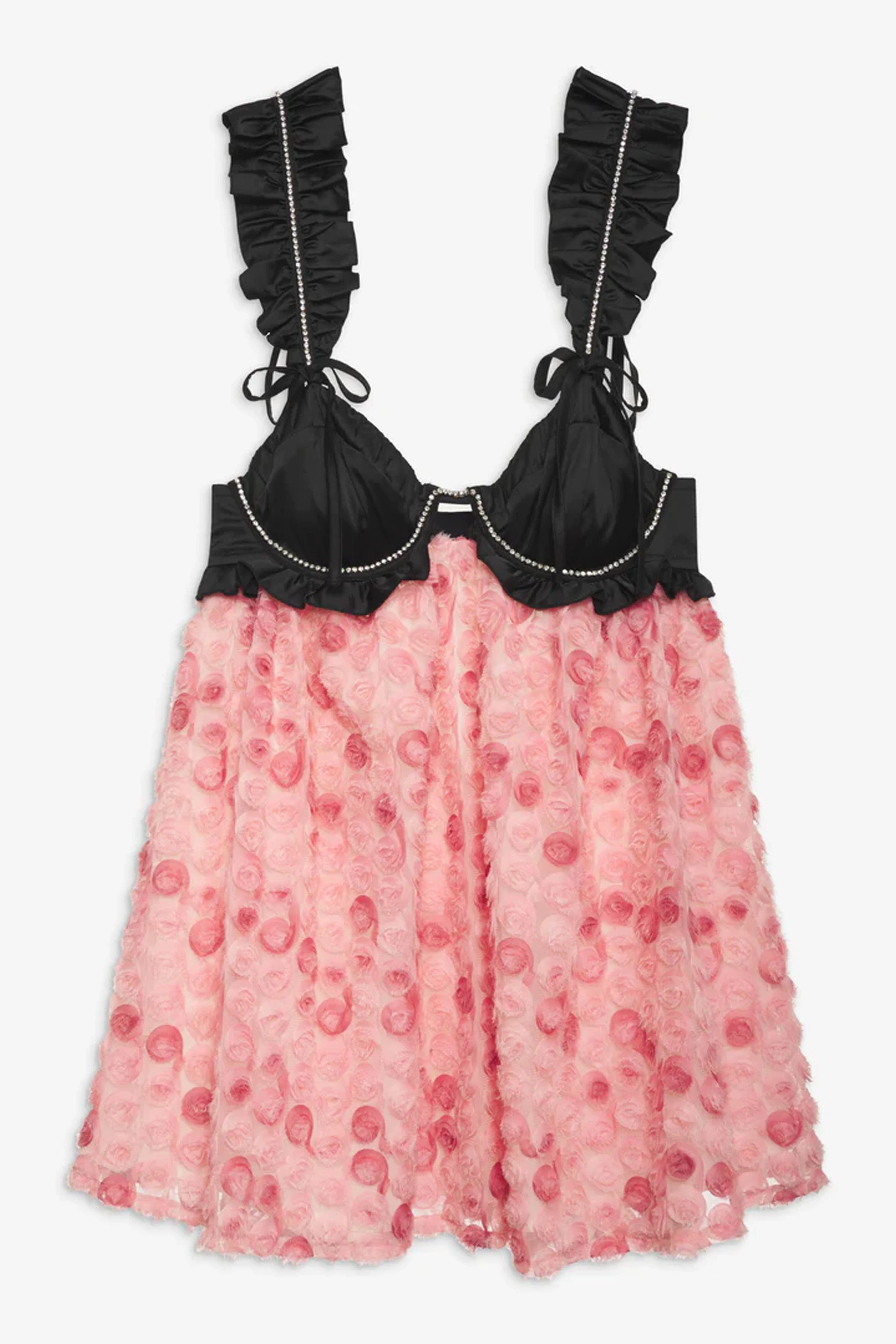 FOR LOVE & LEMONS | The Skye Mini Dress - Pink - Image 5