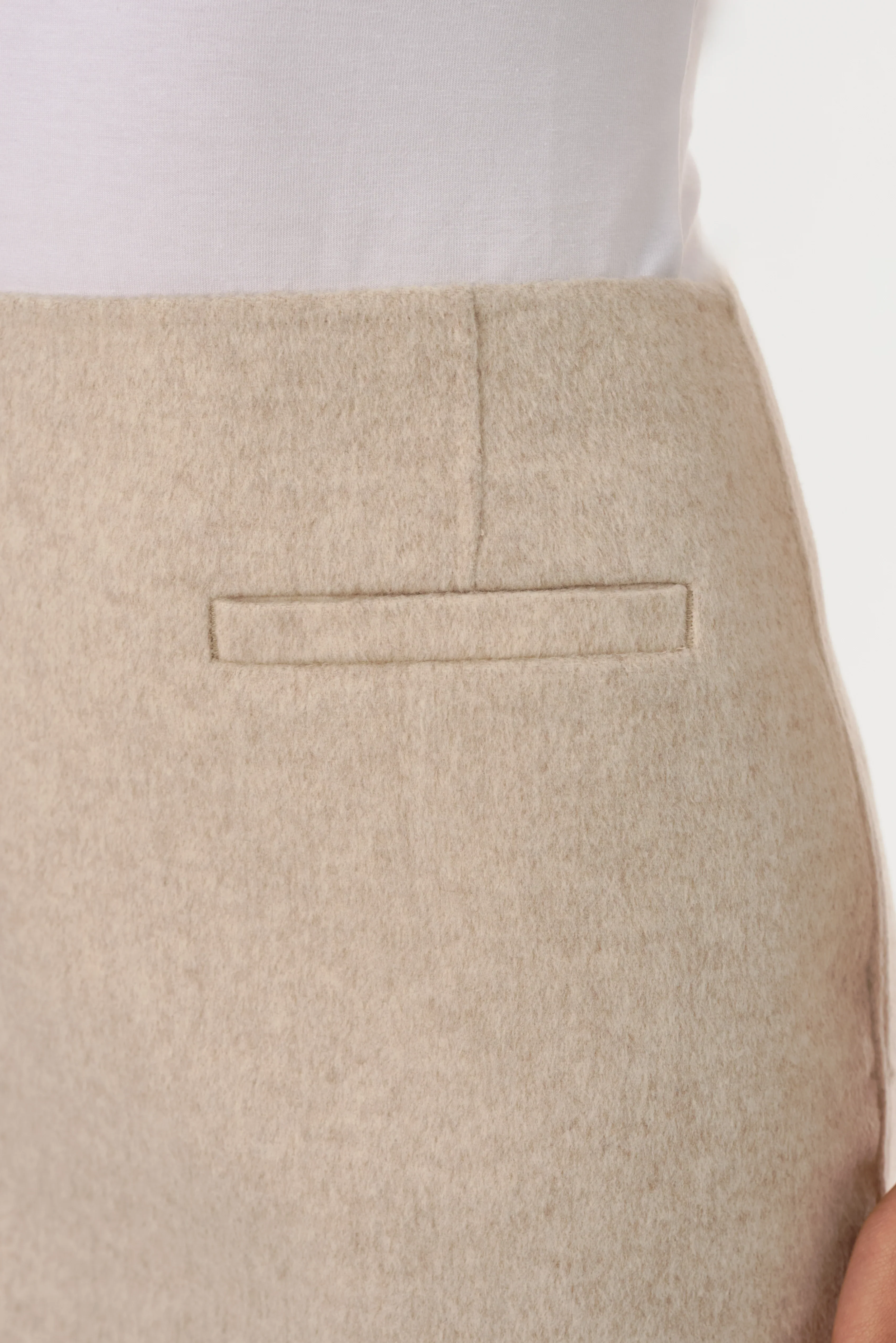 LAMARQUE | Candela Mini Skirt - Heather/ Beige - Image 5