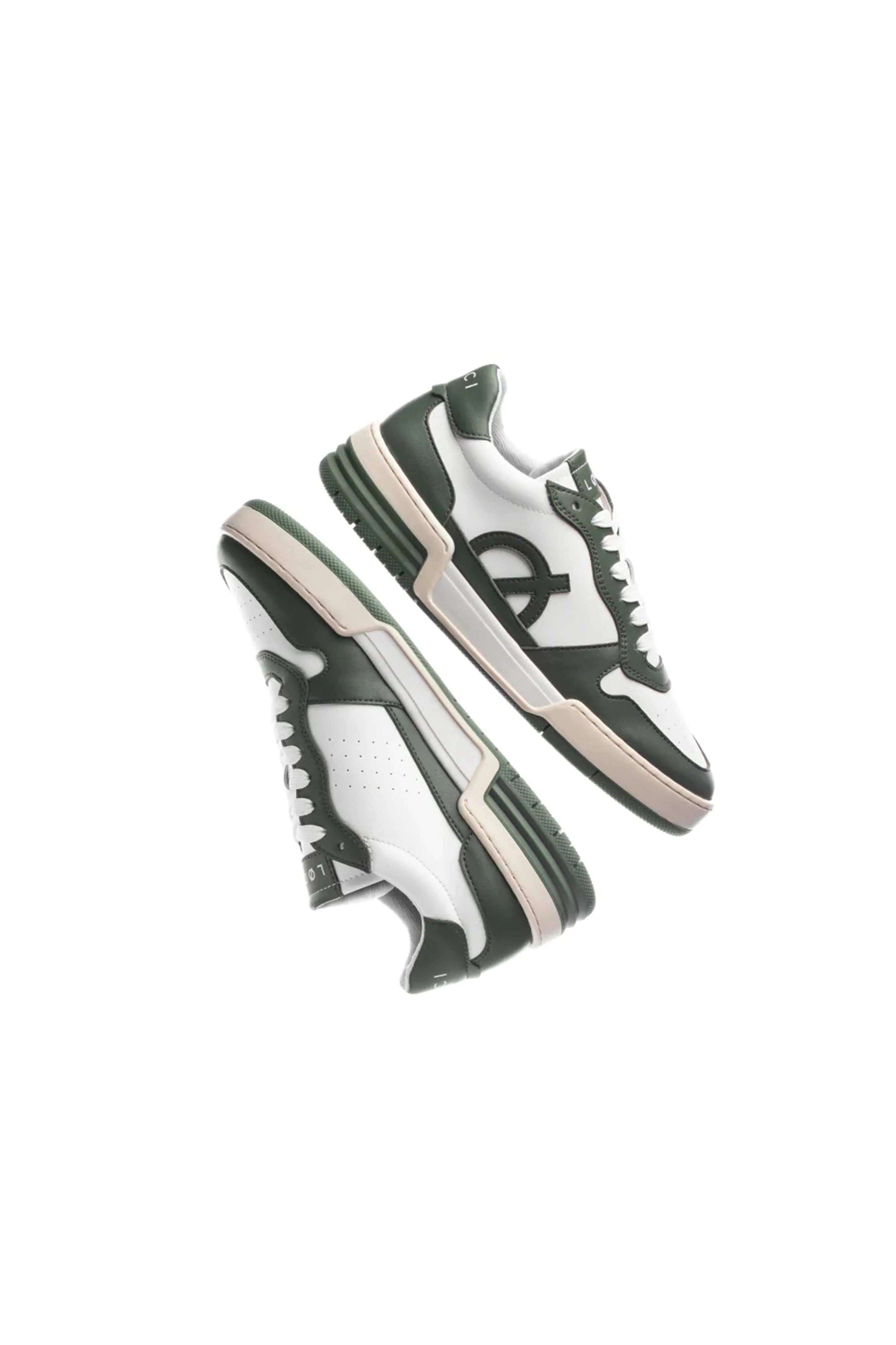 LØCI | Atom Low - White/Green/Cream - Image 6
