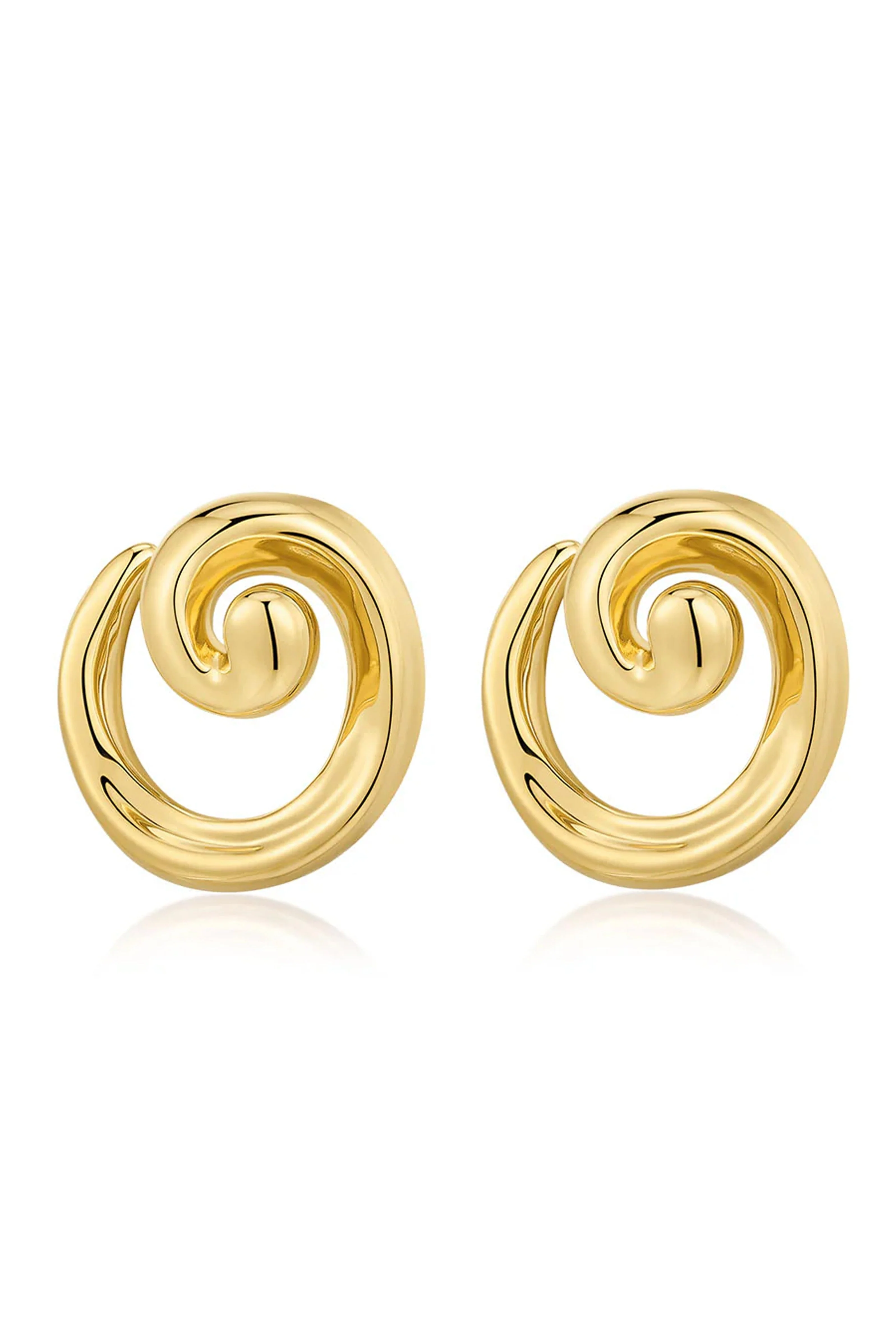 LUV AJ | The Seashell Coil Studs - Image 2