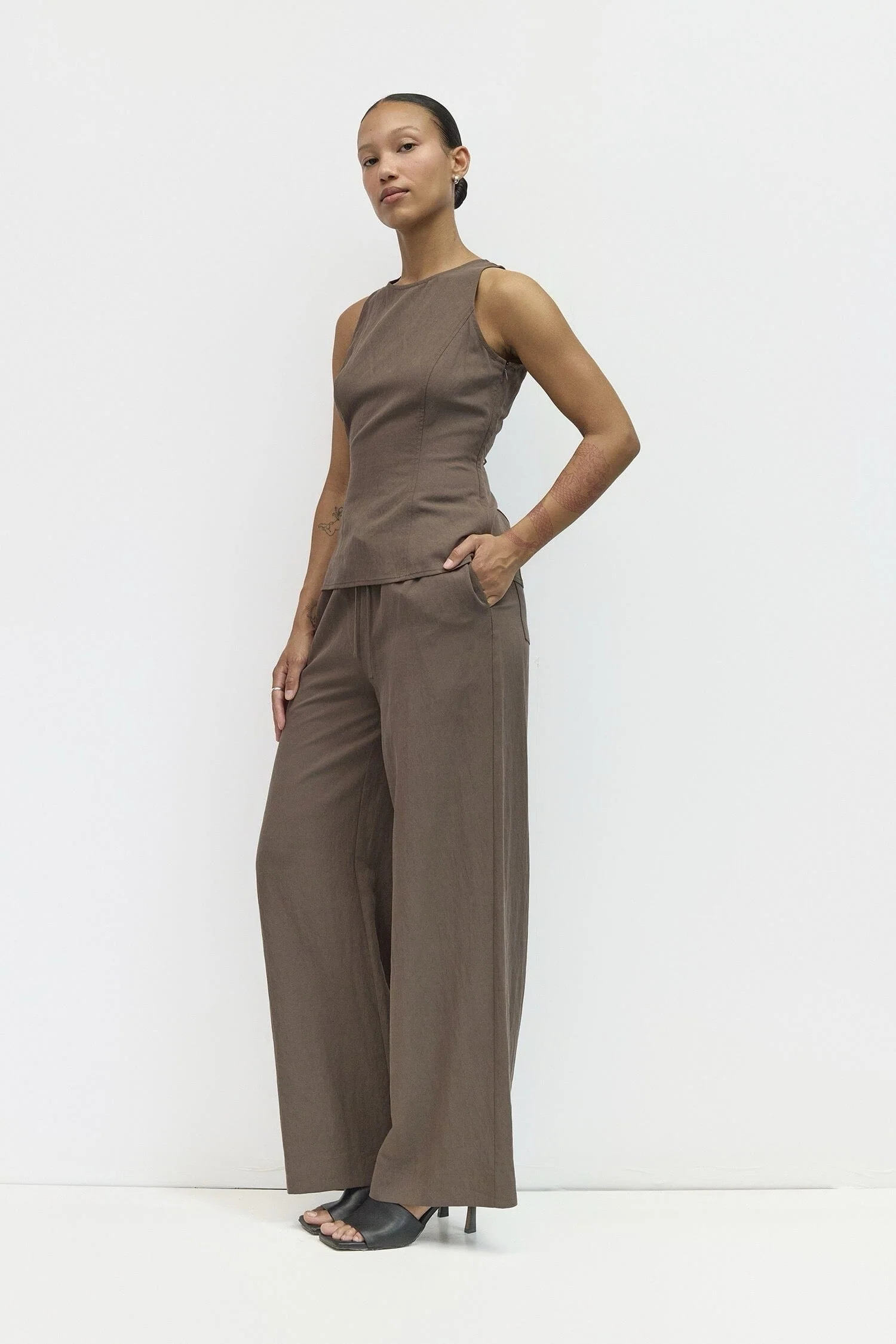 MOD REF | The Jodi Pants - Brown - Image 4