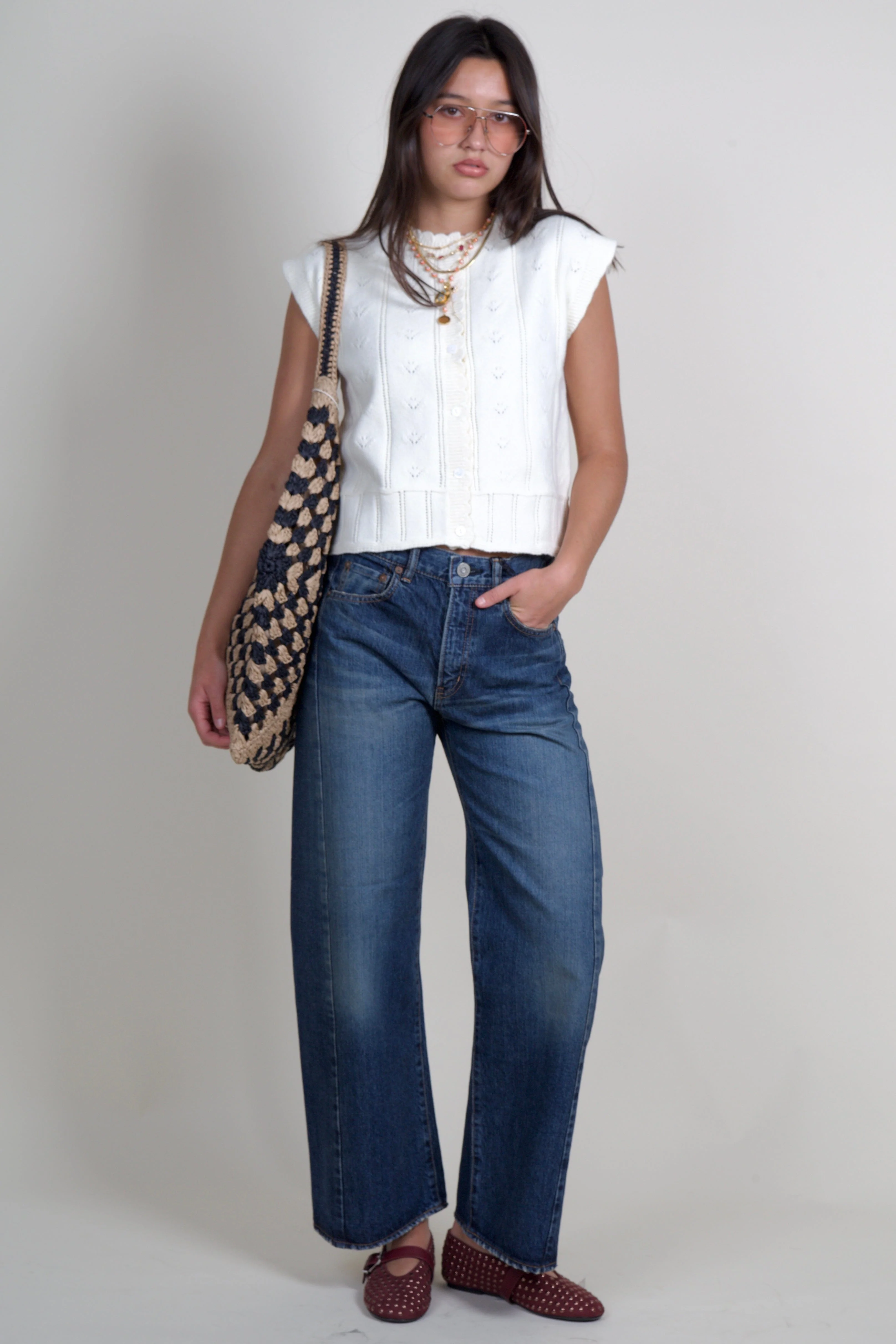 MOD REF | The Linda Vest - Ivory - Image 2