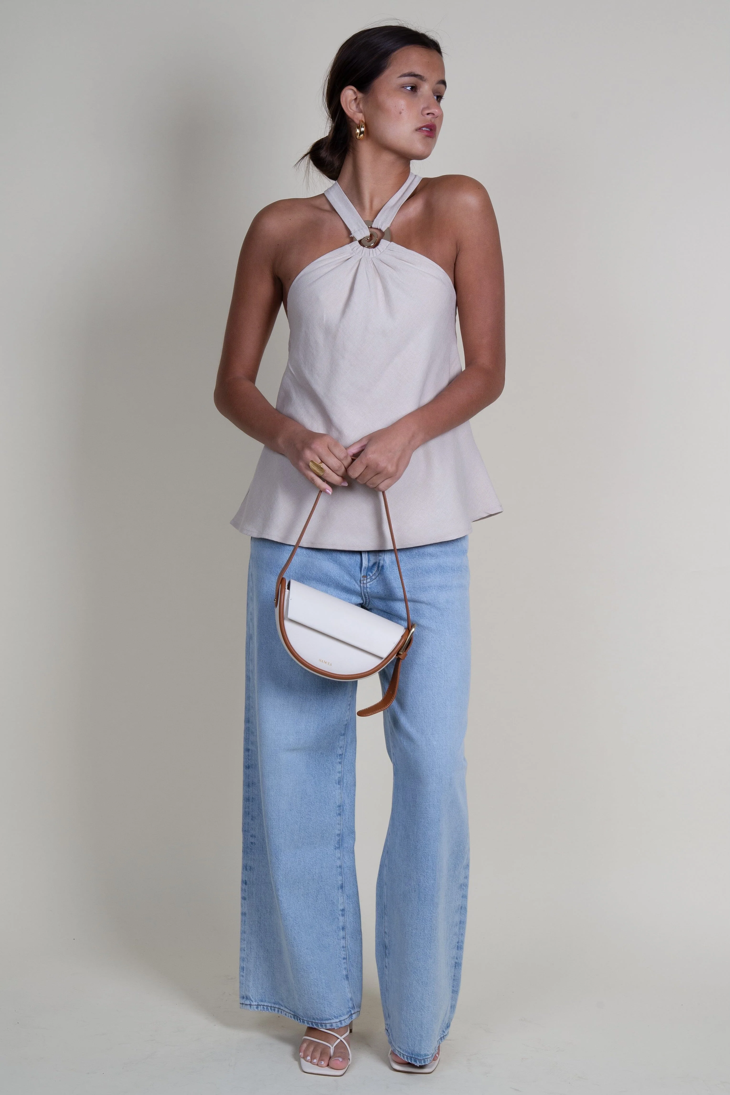 MON RENN | Aelia Top - Sand - Image 3