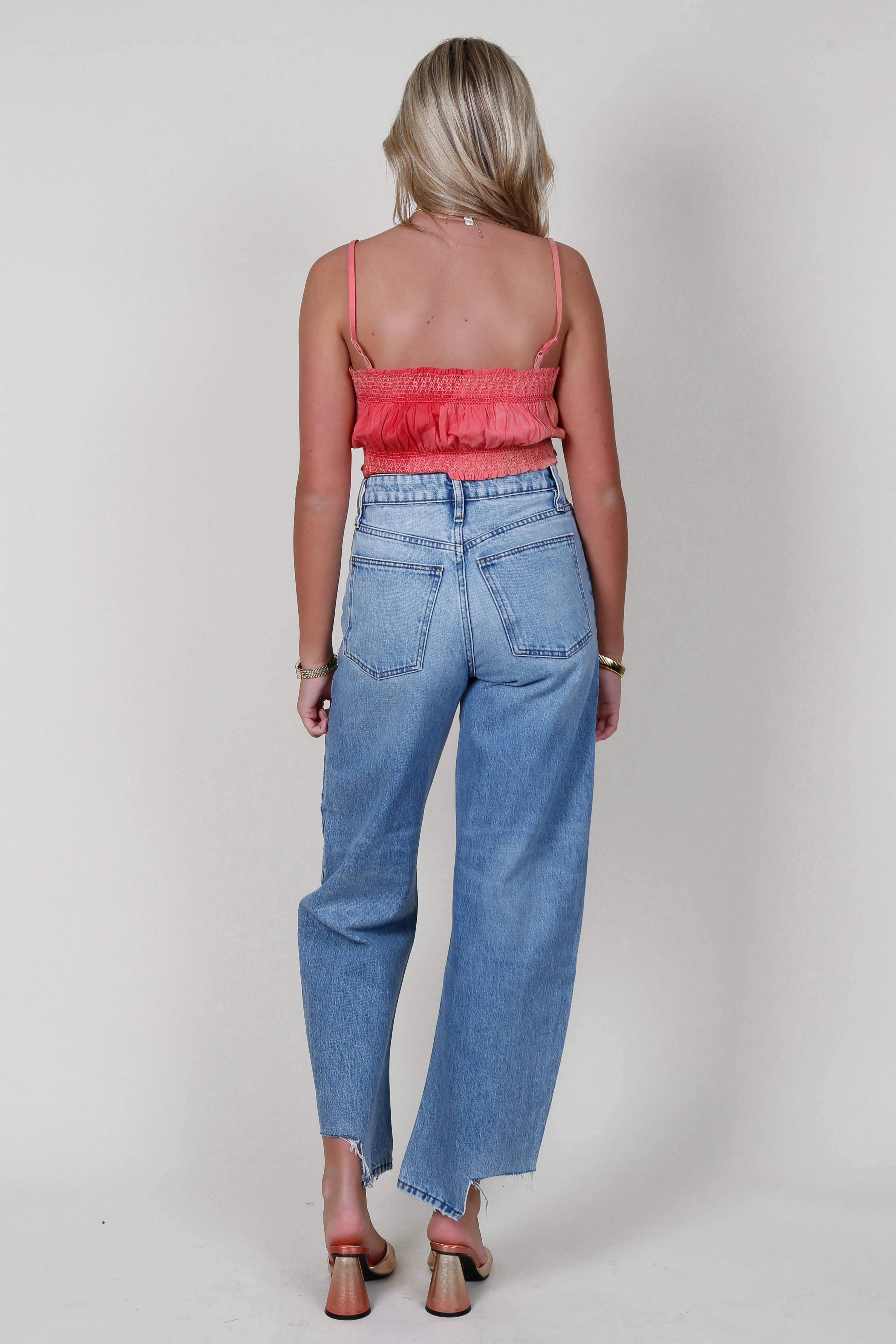 MOS | Circe Top - Coral Stripe - Image 5
