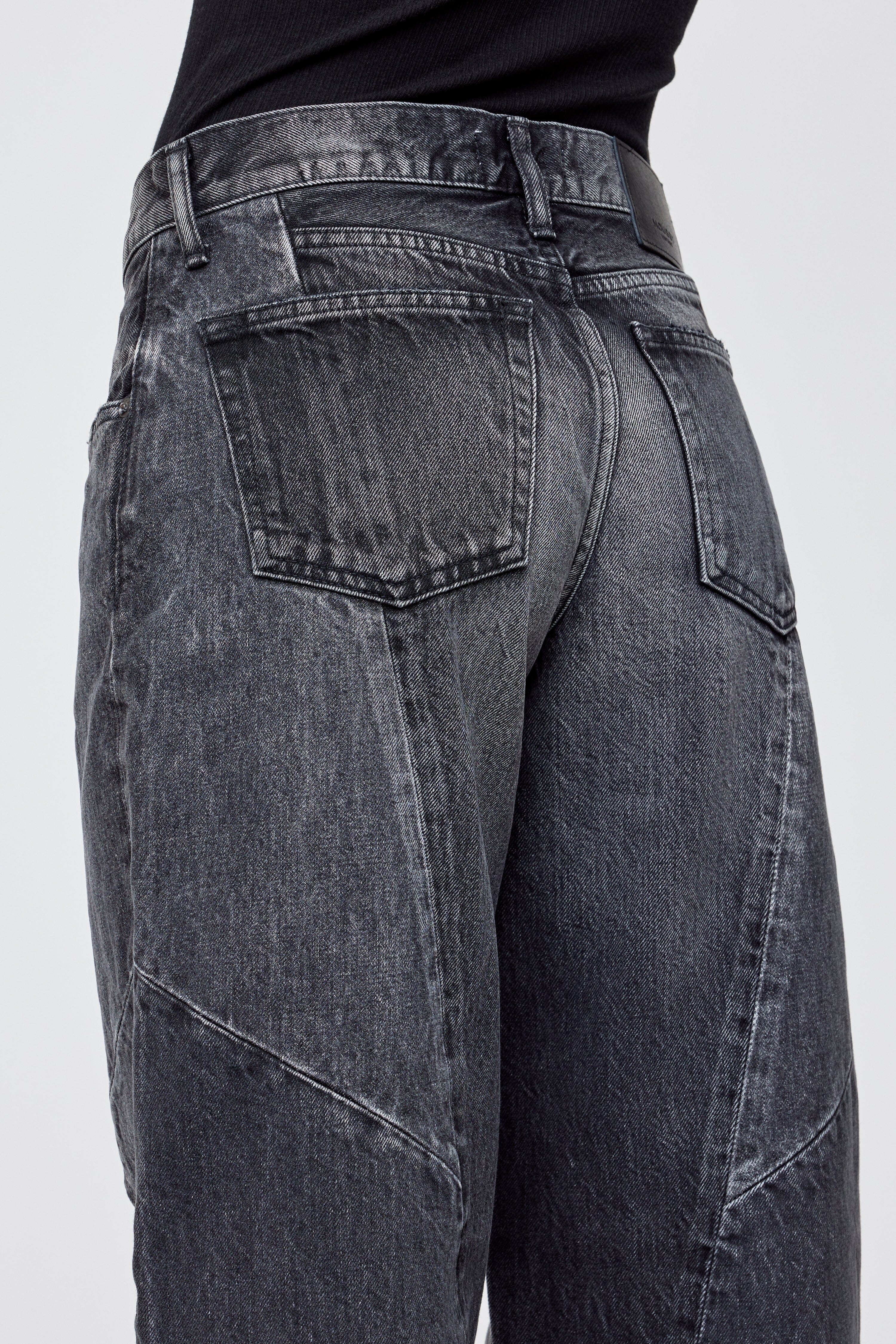 MOUSSY | Largo Remake Wide Tapered - Black - Image 6