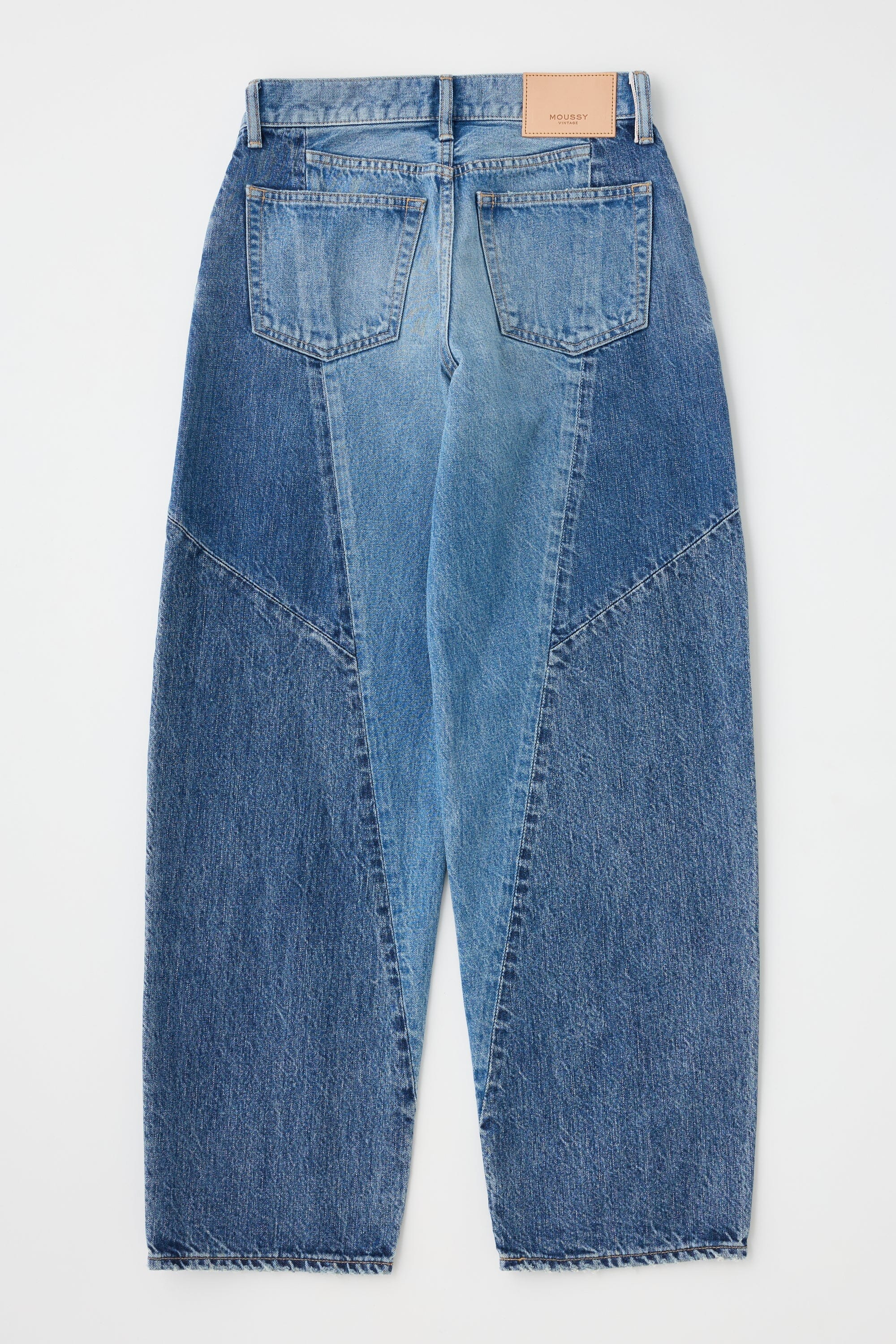MOUSSY | Micco Remake Wide Tapered - Blue - Image 4