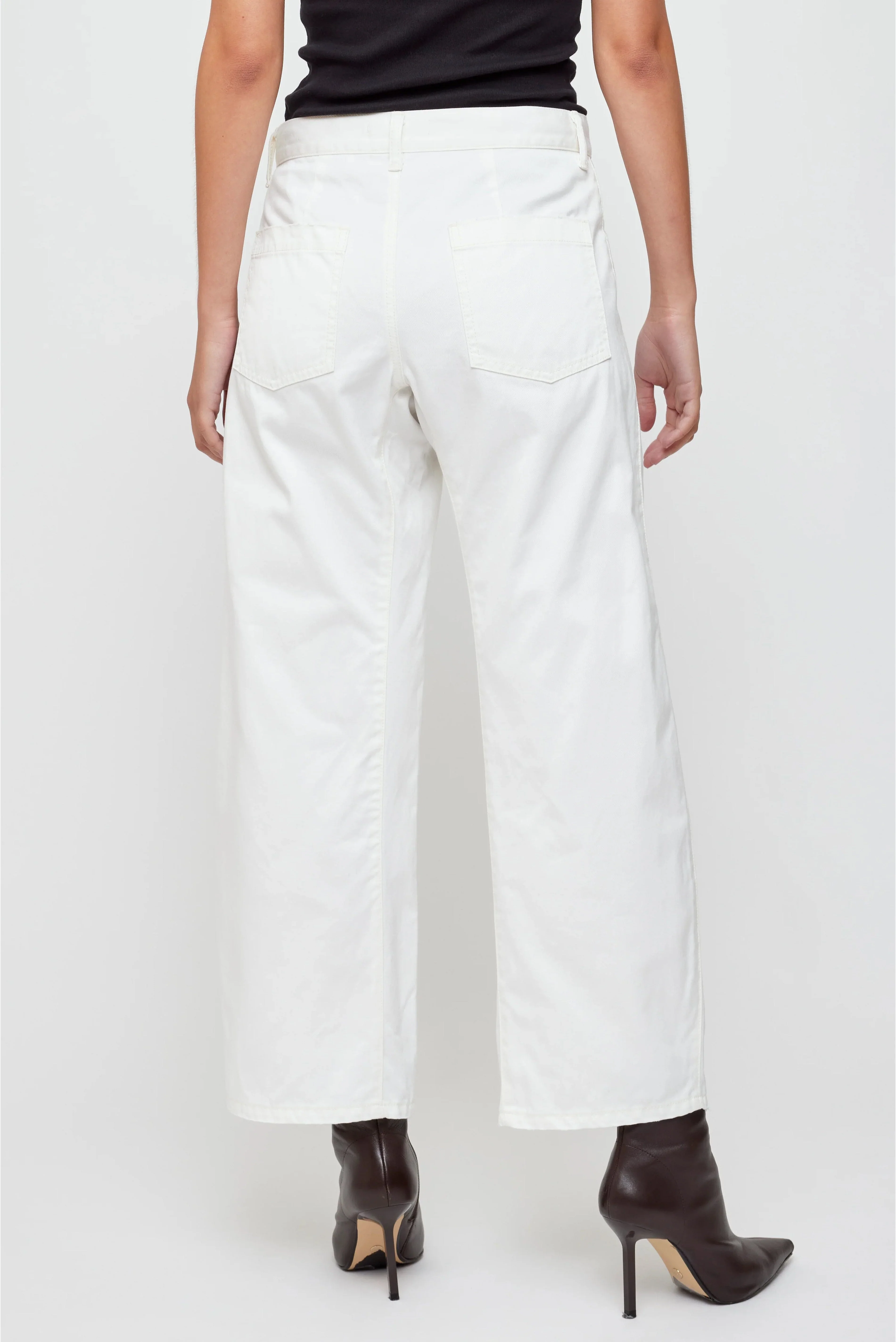 MOUSSY | MV Malba Gusset Cargo Pants - White - Image 4