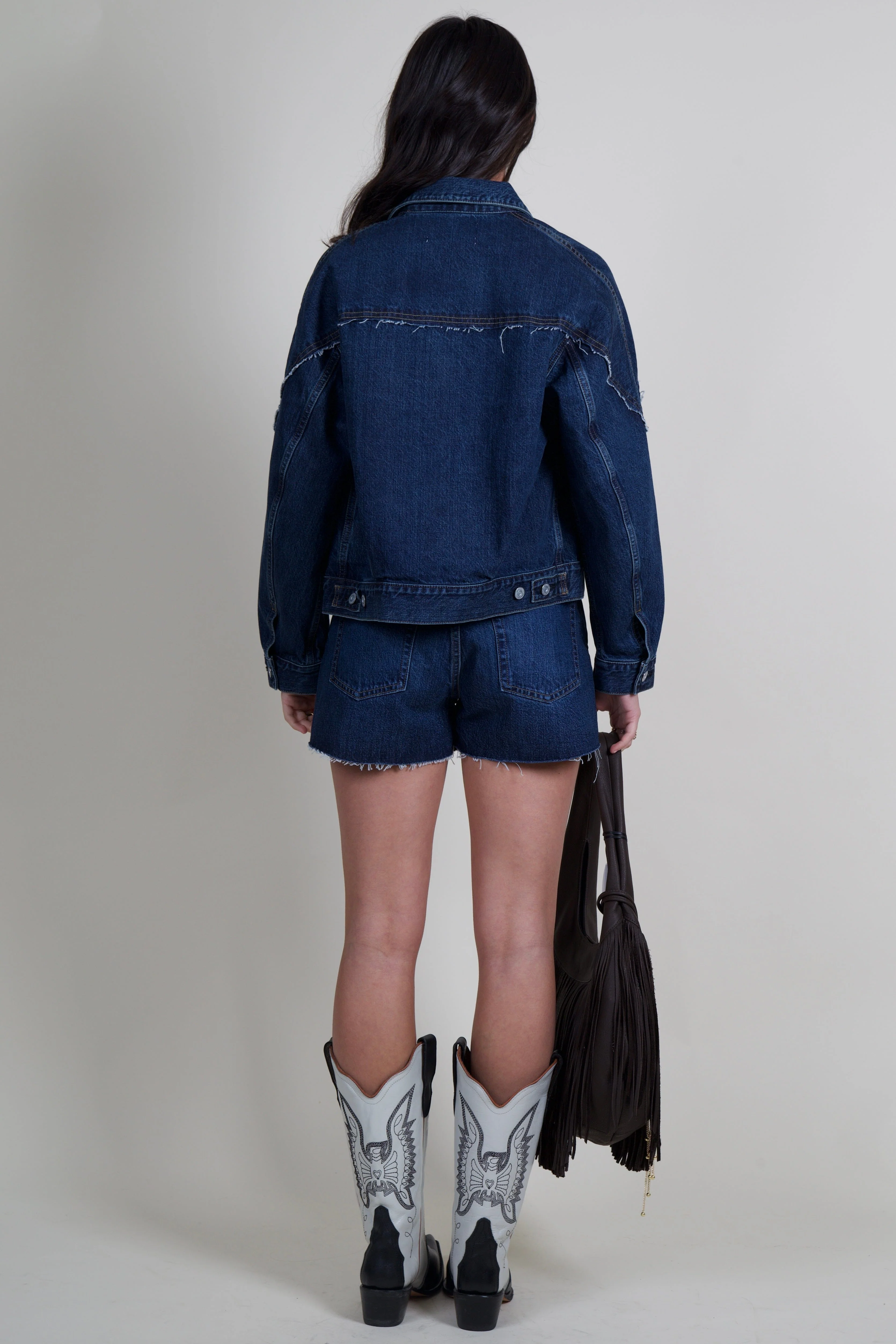 MOUSSY | MV Whitman Western Jacket - Blue - Image 5
