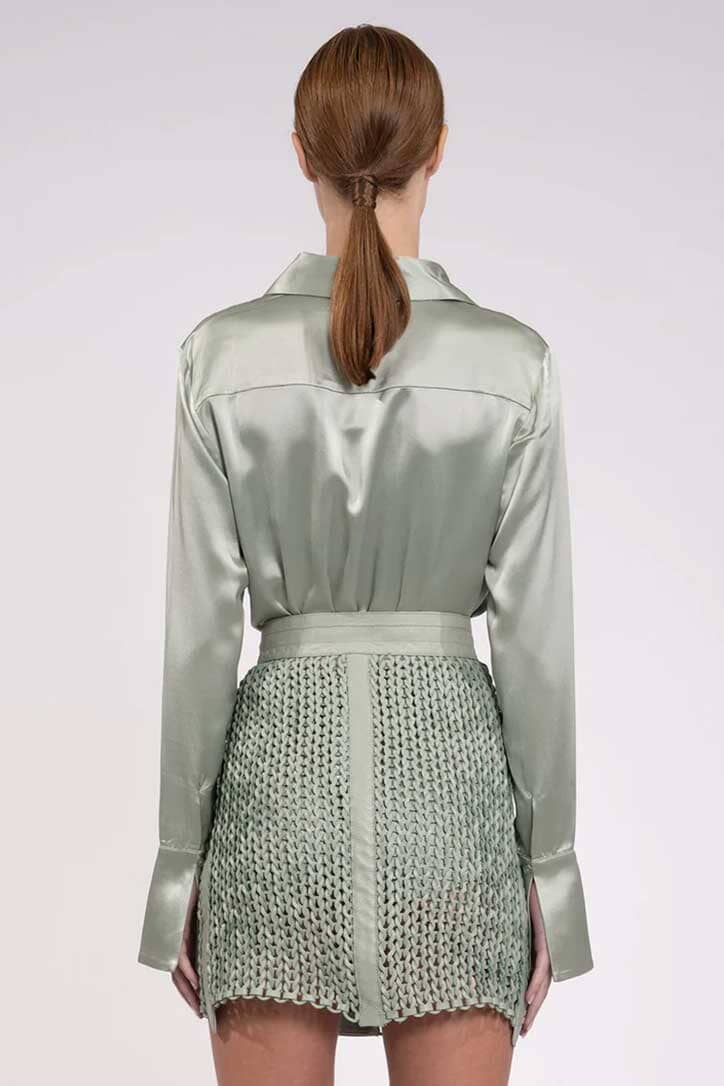 NONCHALANT | Cassia Top - Sage - Image 6