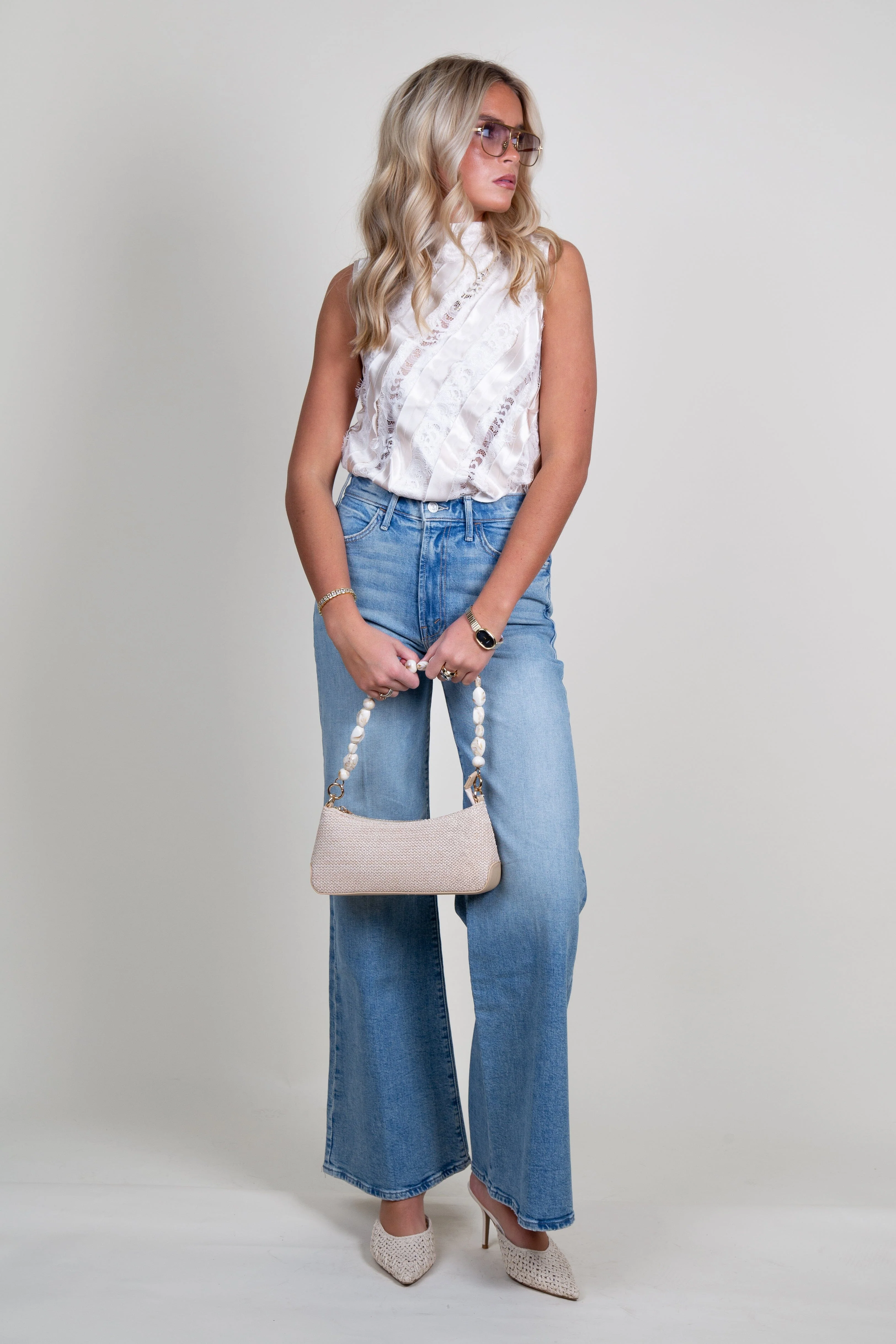 NONCHALANT | Reene Top - Champagne - Image 3