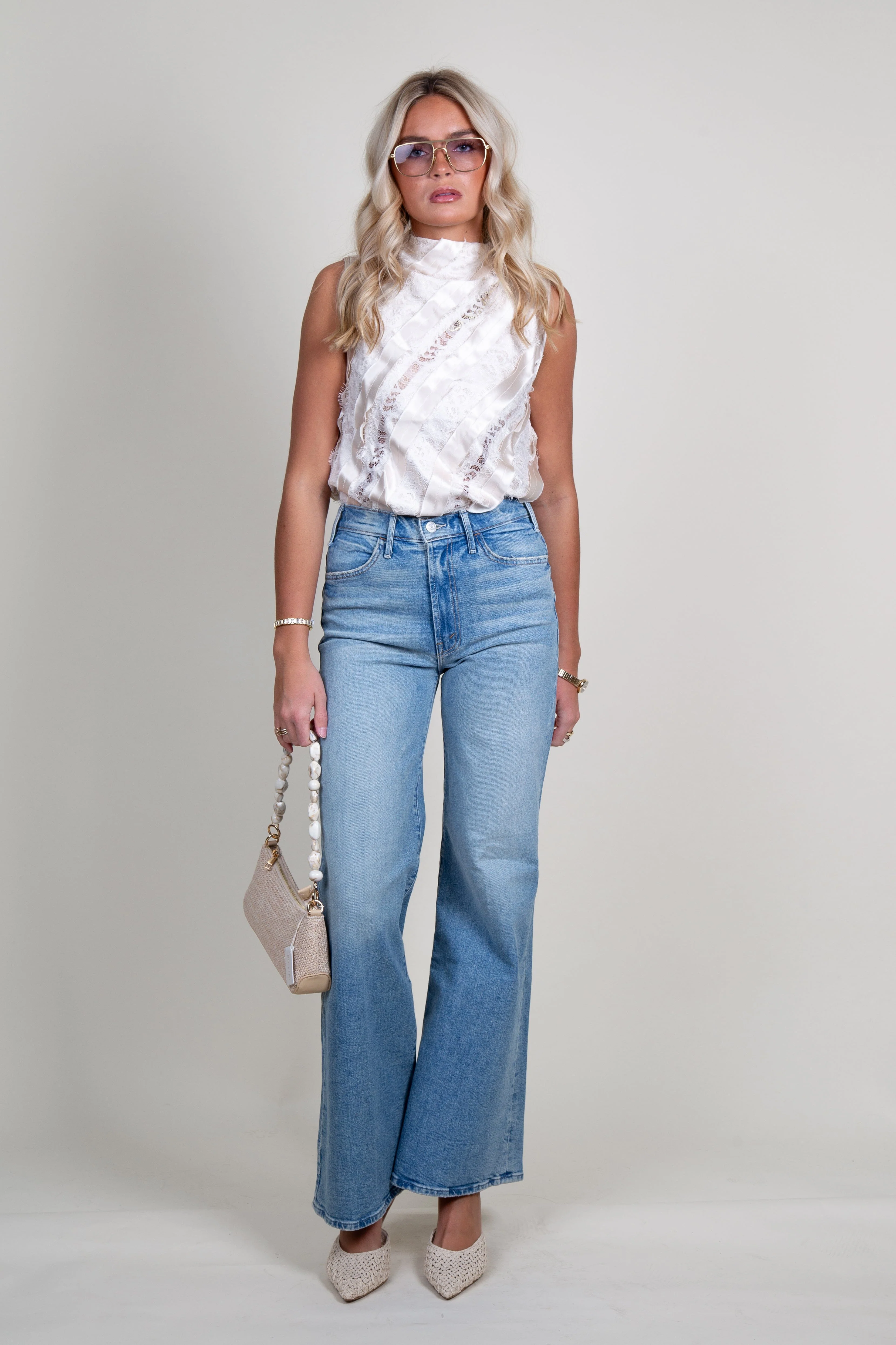 NONCHALANT | Reene Top - Champagne - Image 4