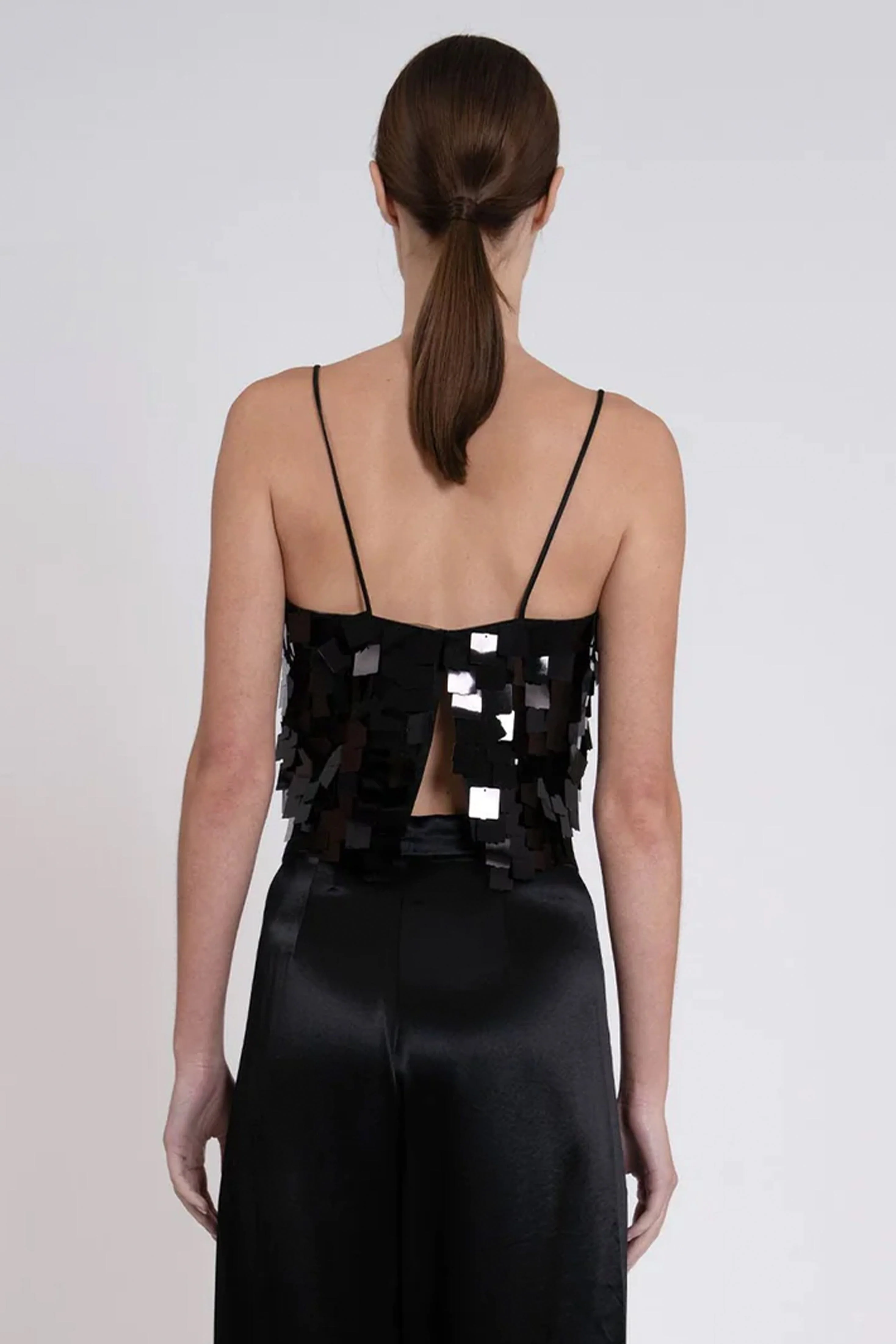 NONCHALANT | The Ivy Top - Black - Image 4