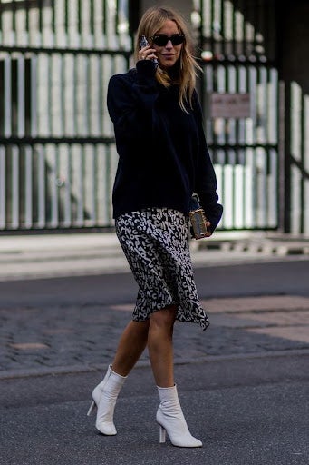 Nude Sock Bootie - Image 7