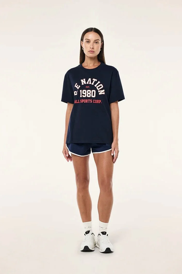 P.E. NATION | Backspin Tee - Dark Navy - Image 4
