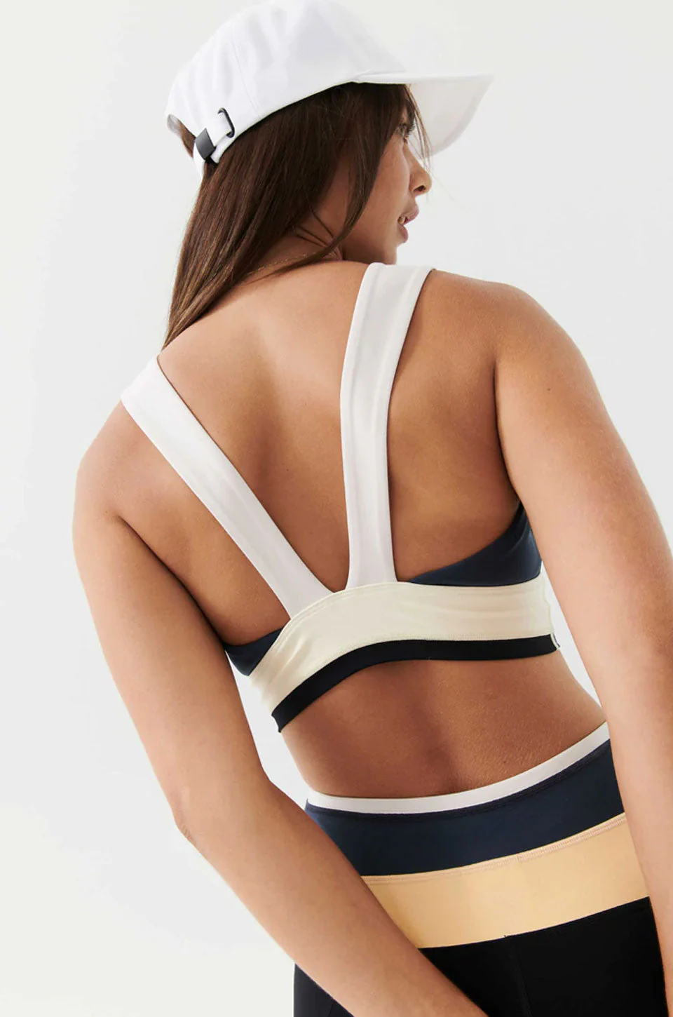 P.E. NATION | Outline Sports Bra - Midnight Navy - Image 5