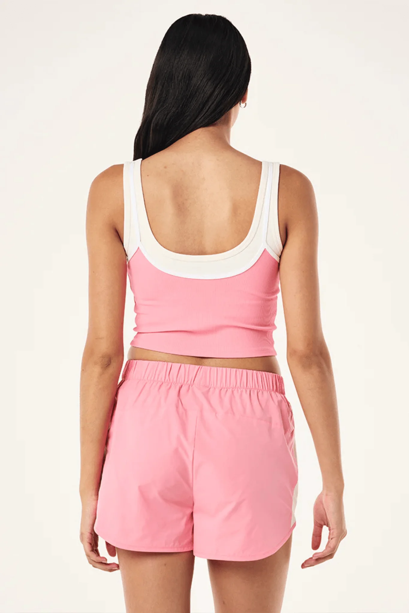 P.E NATION | Forward Tank - Pink Lemonade / Whisper White - Image 3