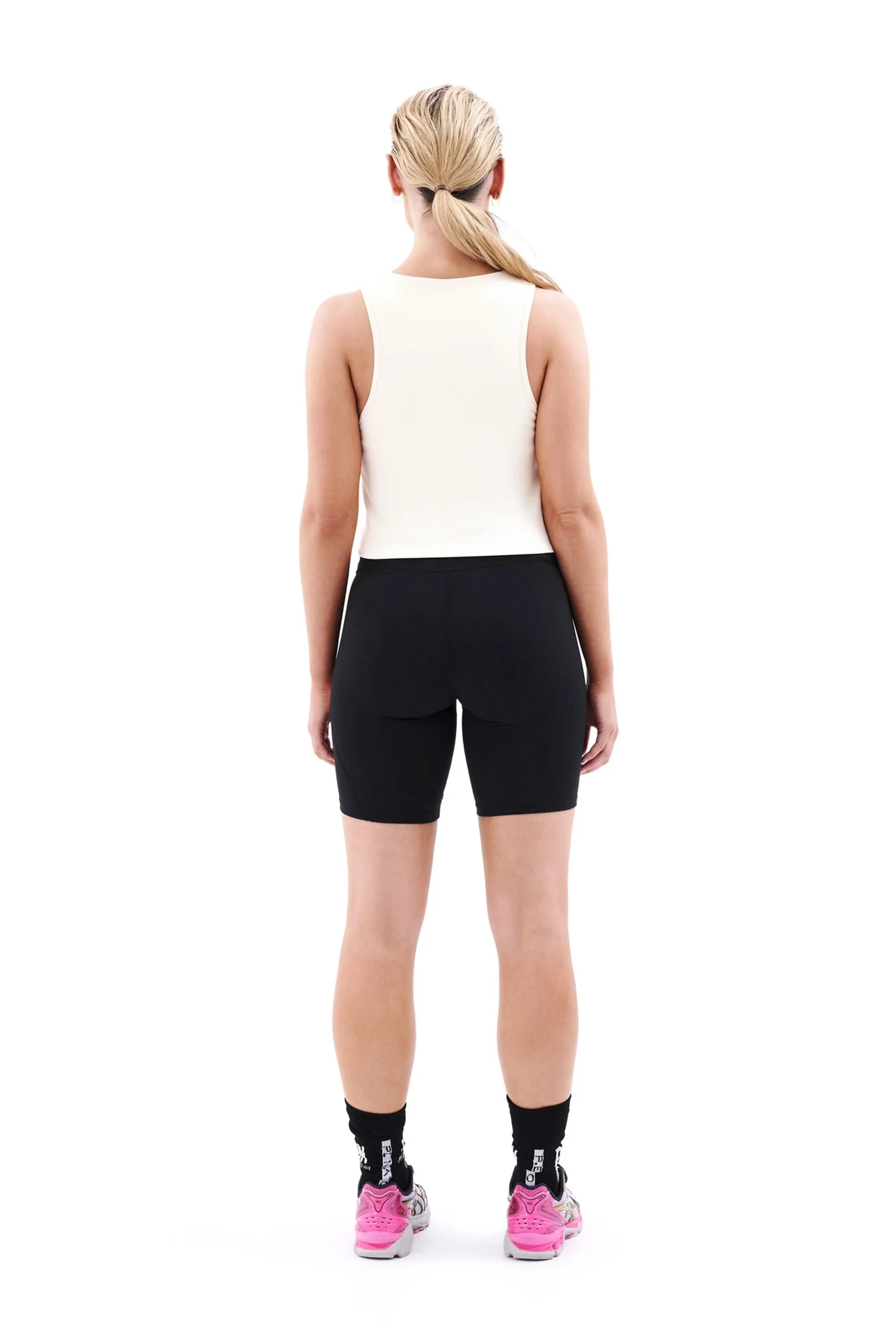 P.E NATION | Sprint Time Bike Shorts - Black - Image 5