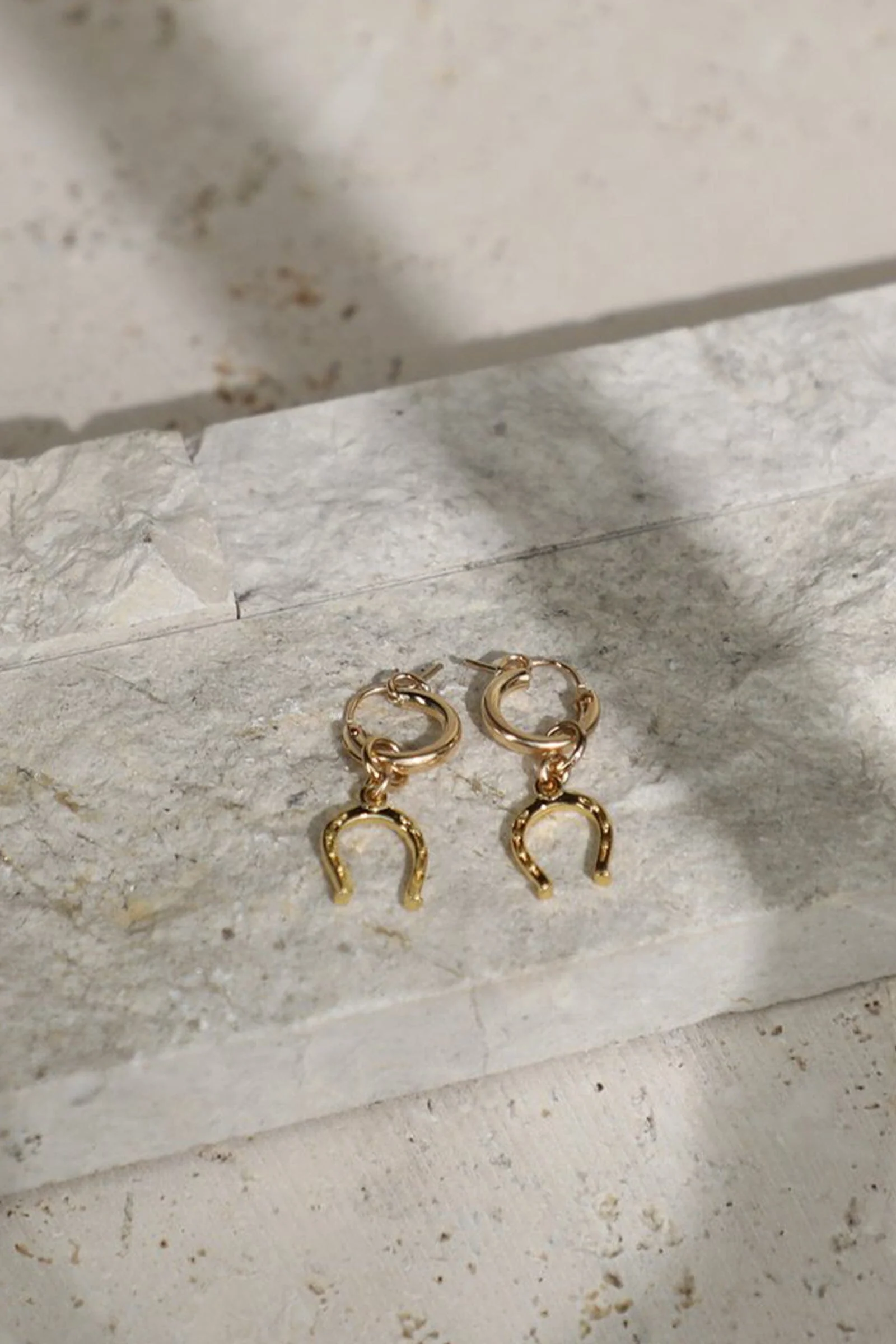 RACHEL NATHAN | Gold Filled Charm Huggies - Image 5