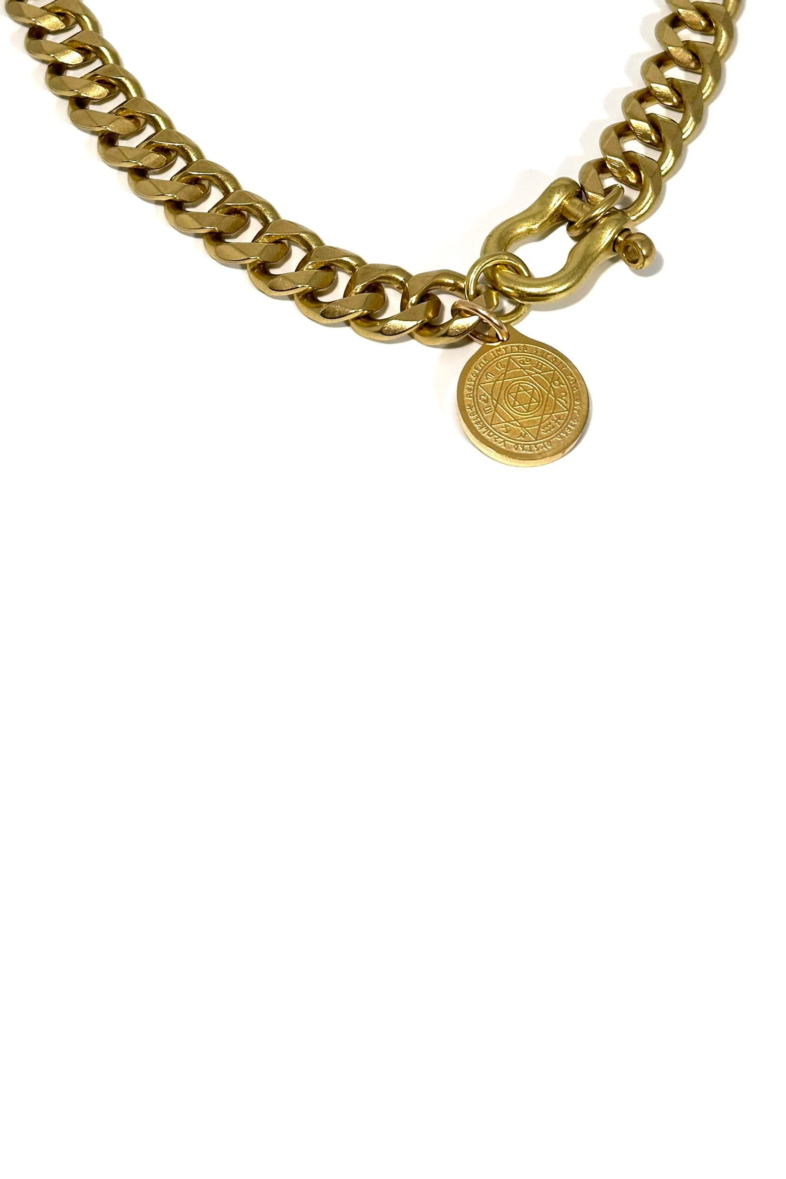 RACHEL NATHAN | Shackle Clasp Necklace - Image 3