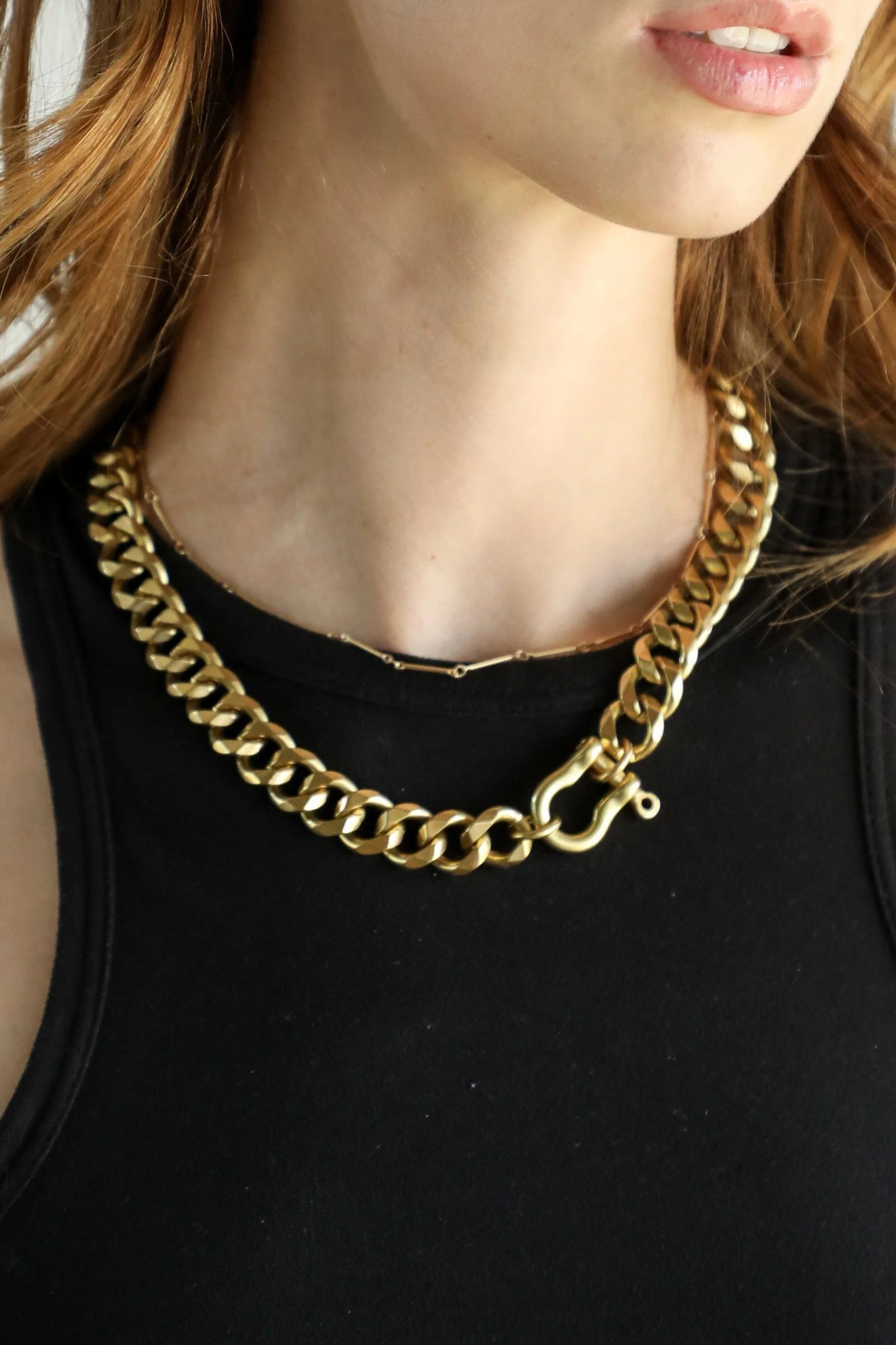 RACHEL NATHAN | Shackle Clasp Necklace - Image 4