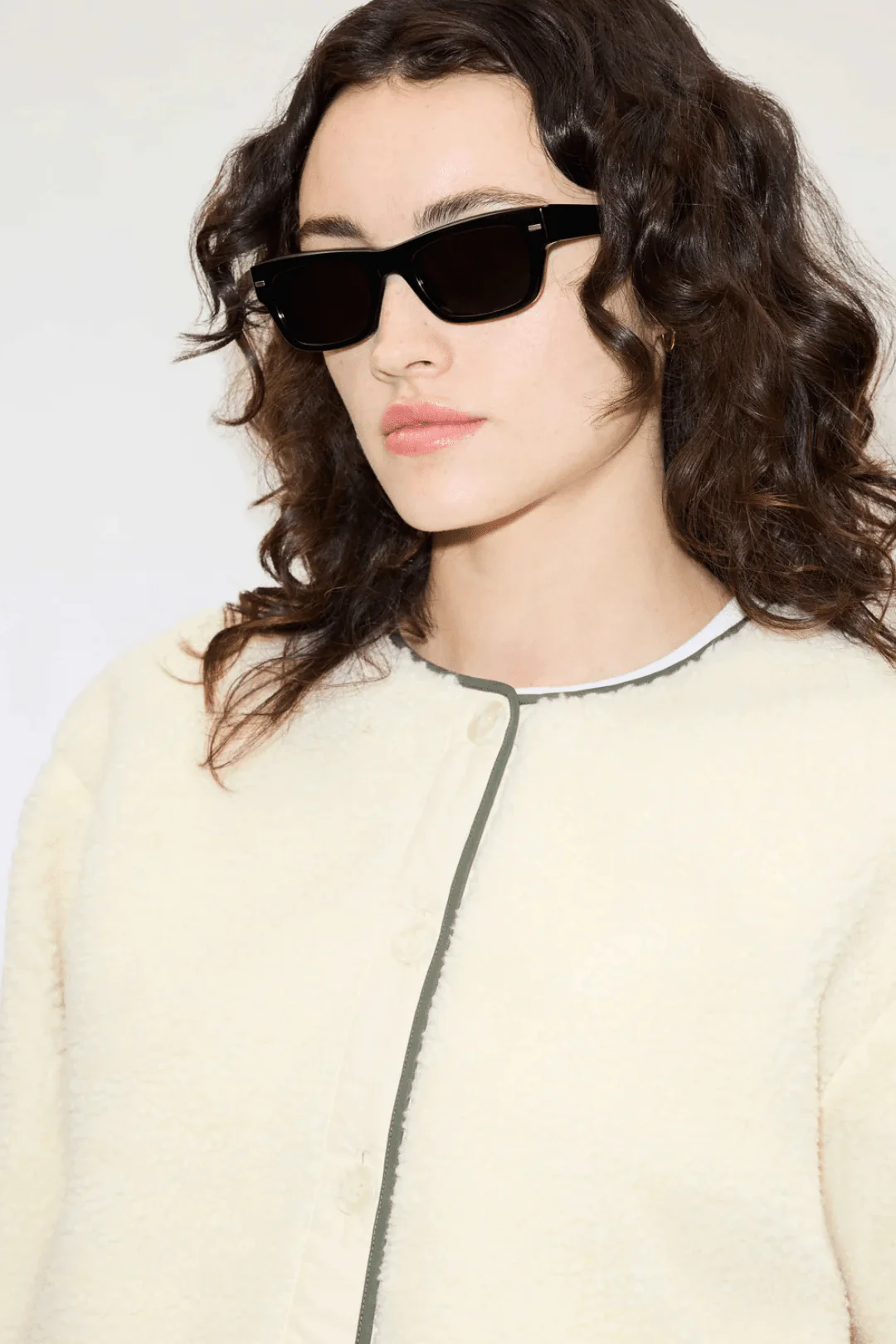 RE/DONE | Cocoon Liner Jacket - Vintage White - Image 3