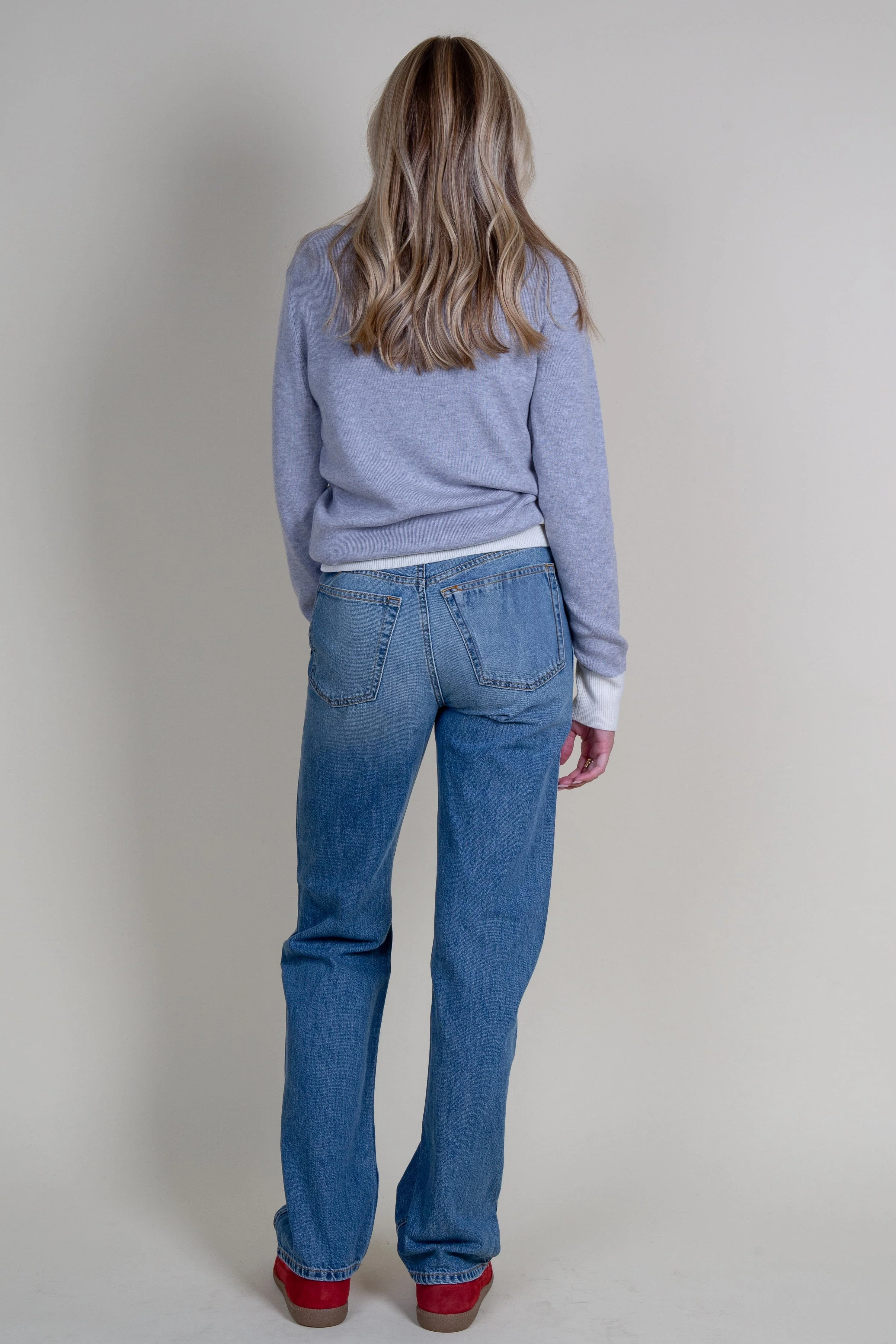 RE/DONE | 90s High Rise Loose - Mid Fade - Image 4
