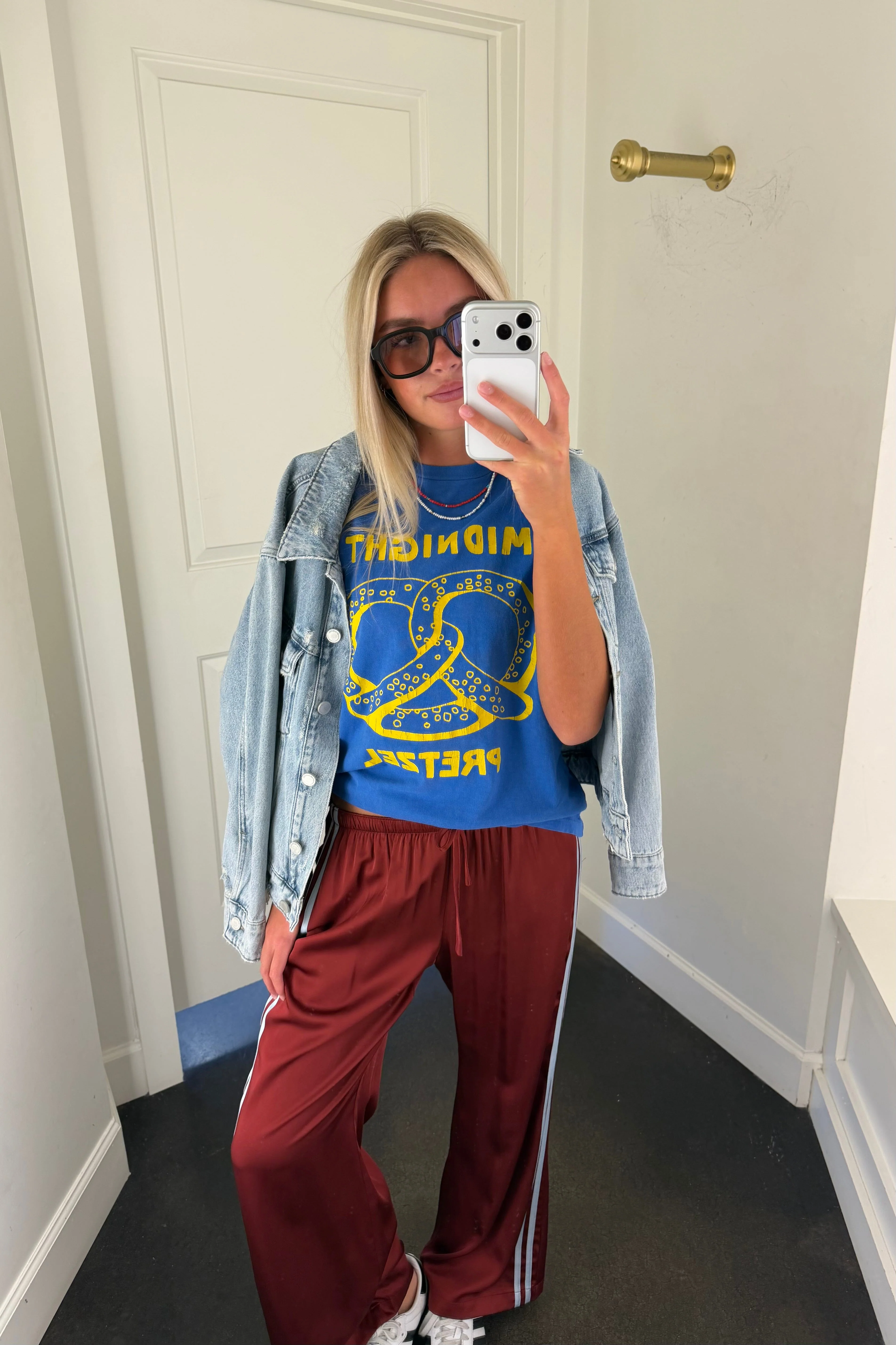 Riley Pant - Burgundy - Image 3