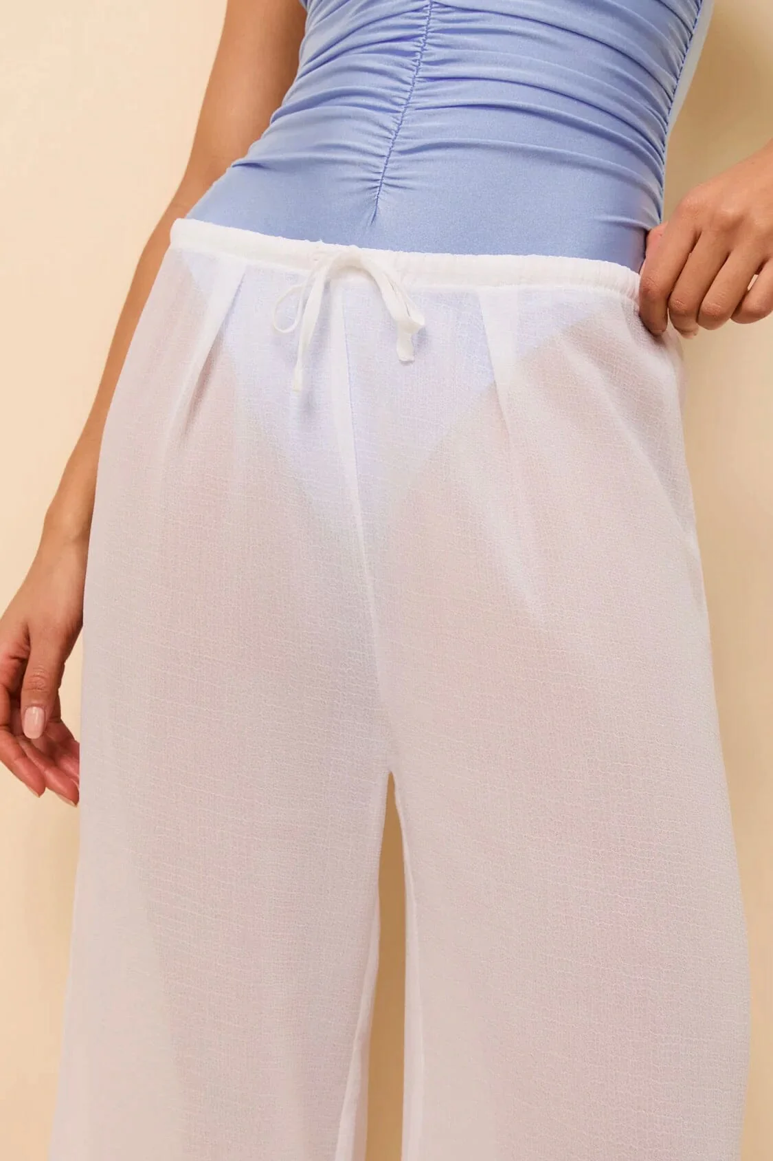 SOLID & STRIPED | Ashling Pant - Optic White - Image 4
