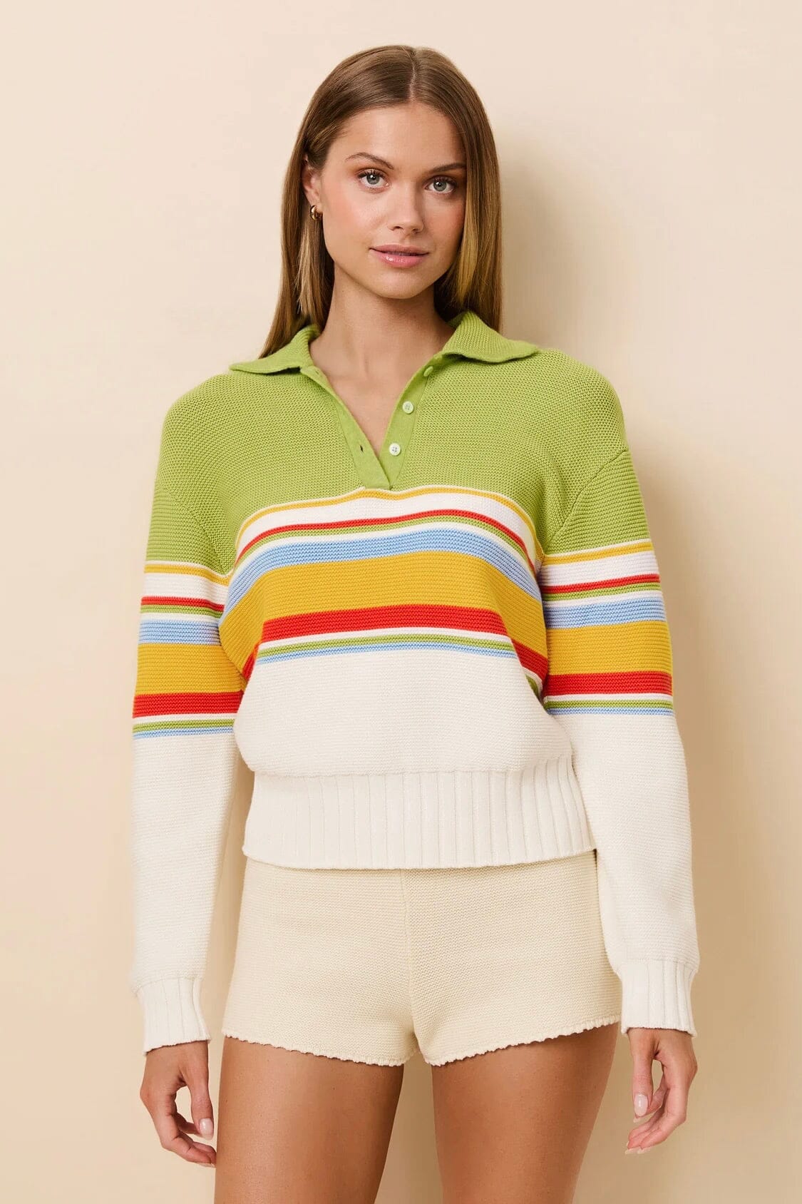 SOLID & STRIPED | Cleo Pullover - St. Barths Stripe