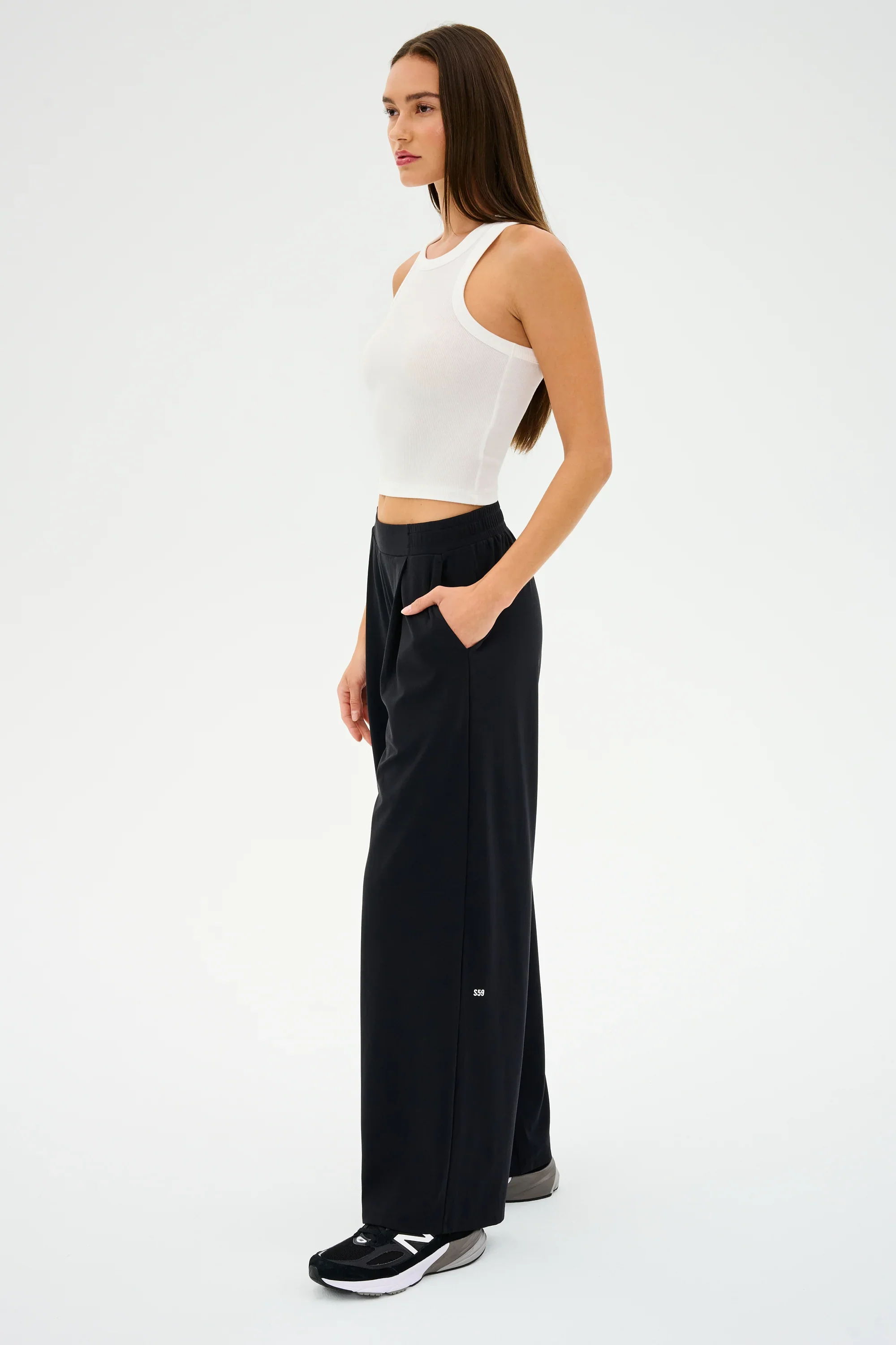 SPLITS59 | Lucas Airweight Trouser - Black - Image 2