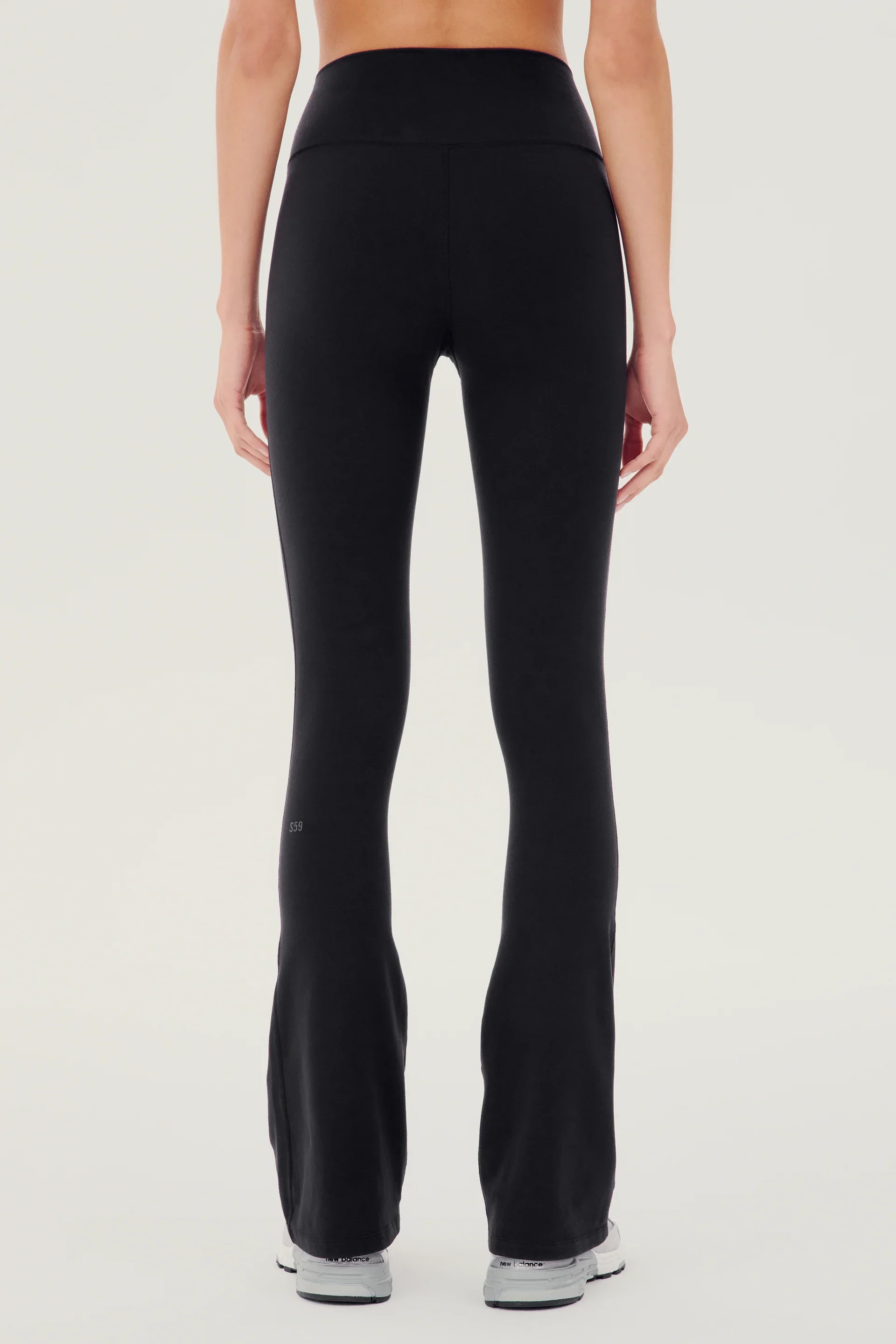 SPLITS59 | Raquel High Waisted Flare - Black - Image 6