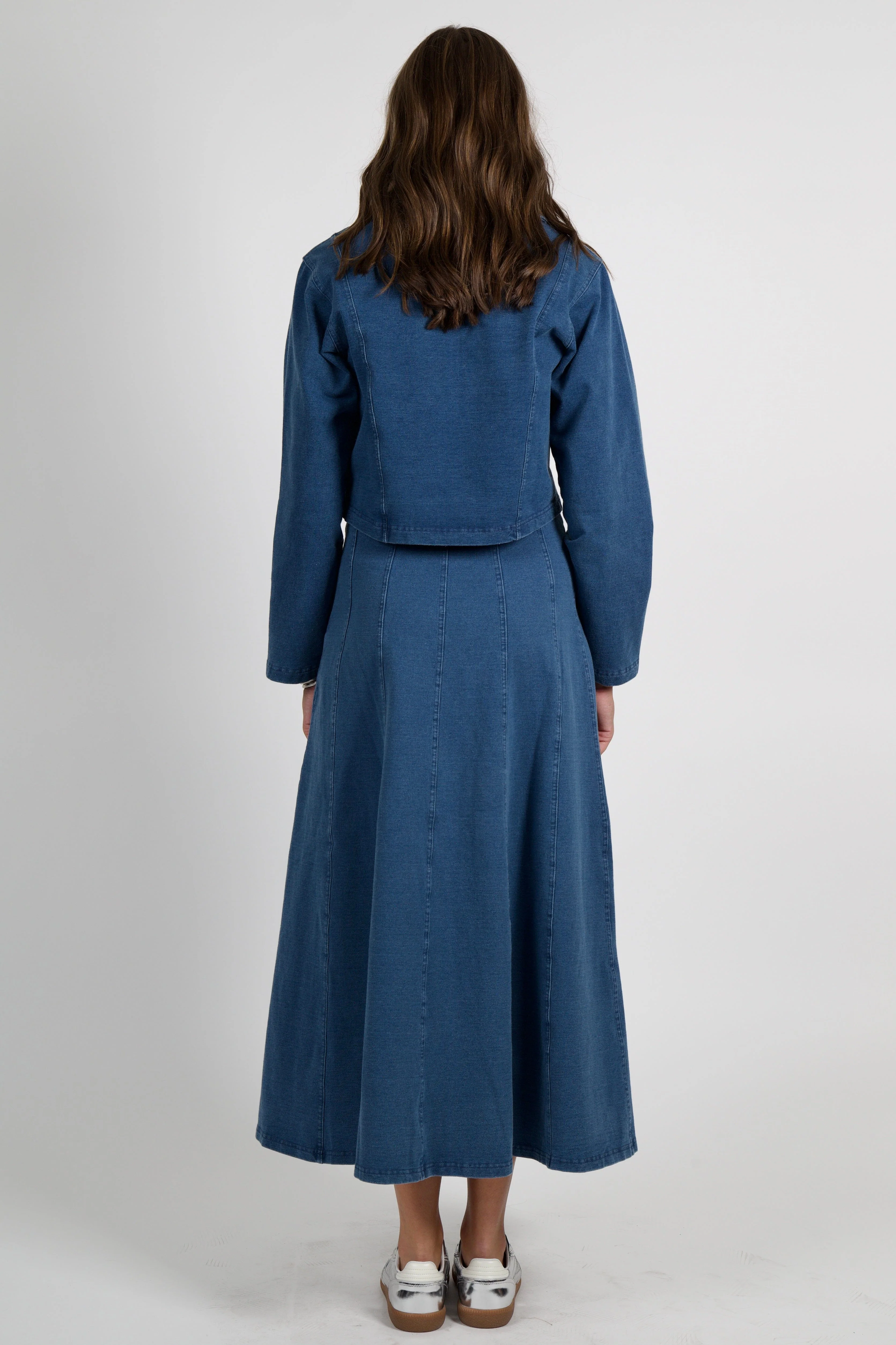 SUNDAYS | Mallory Skirt - Medium Wash Denim - Image 3